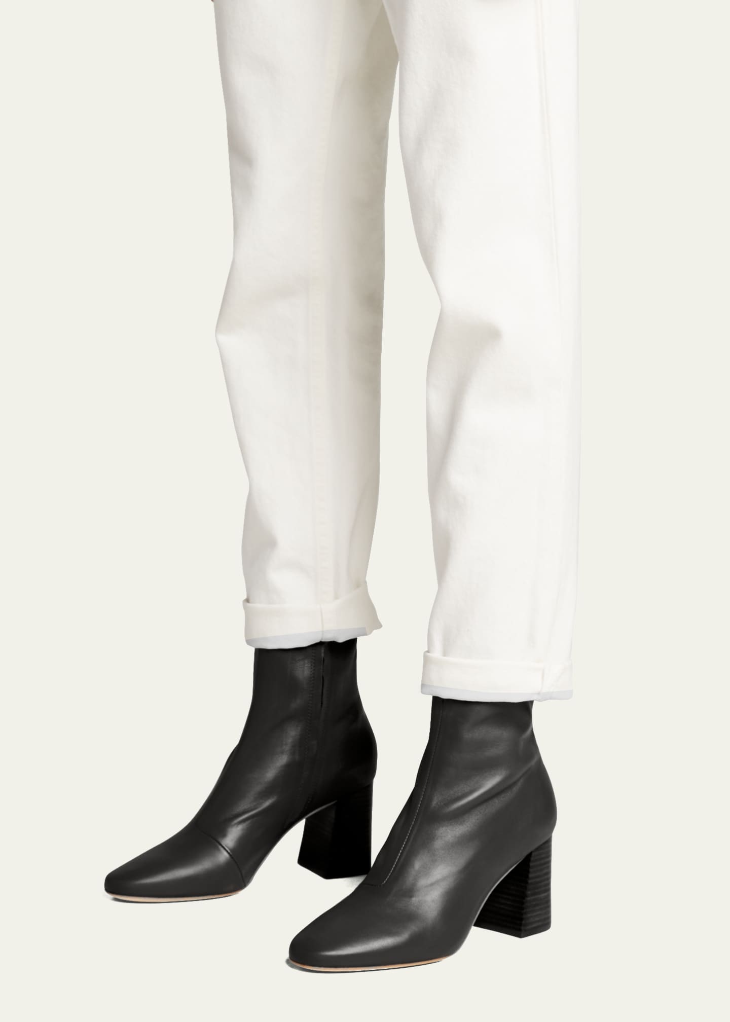 Loeffler Randall Elise Napa 75mm Slim Ankle Booties - Bergdorf Goodman