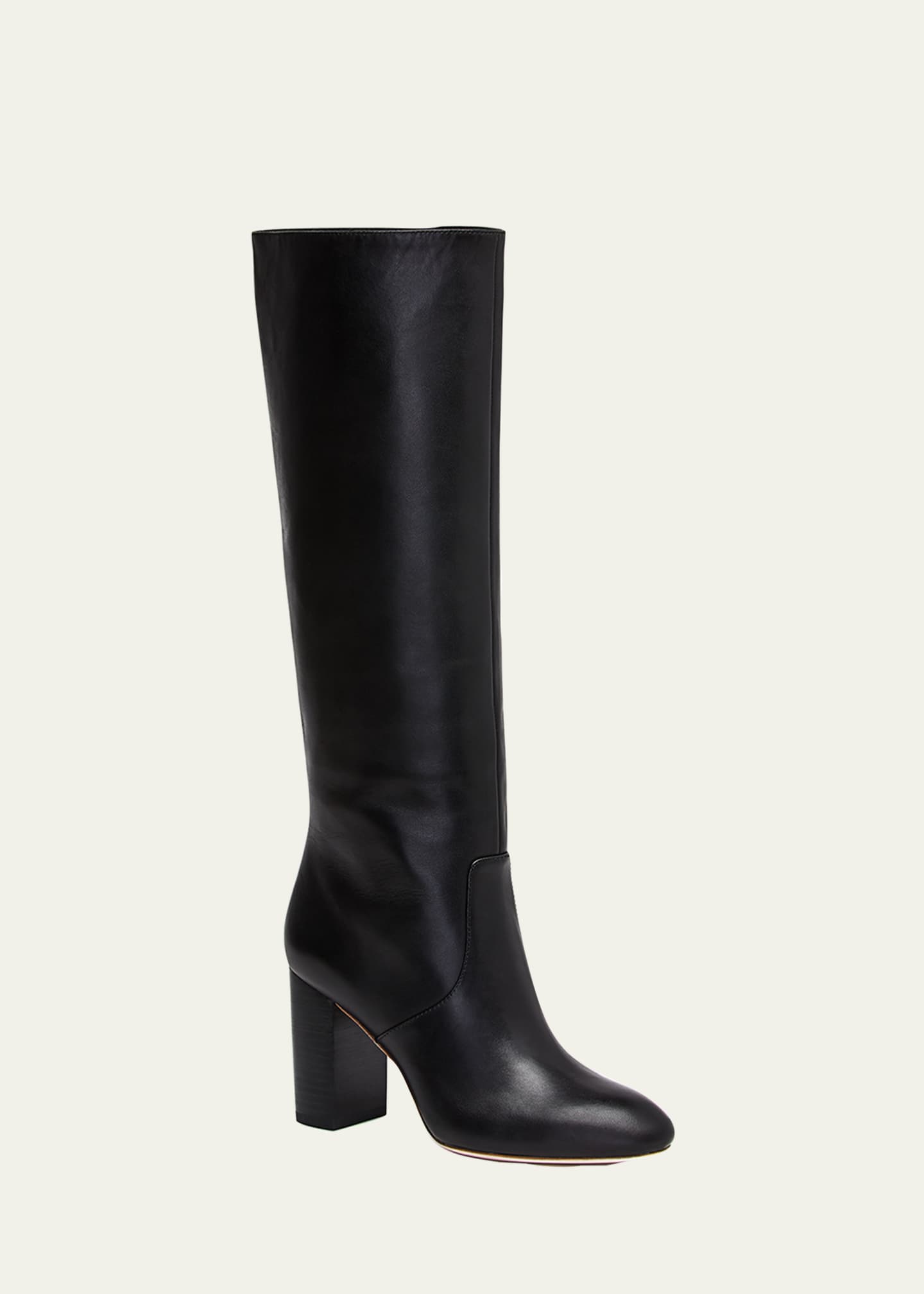 Loeffler Randall Goldy Leather Knee Boots Image 2 of 5