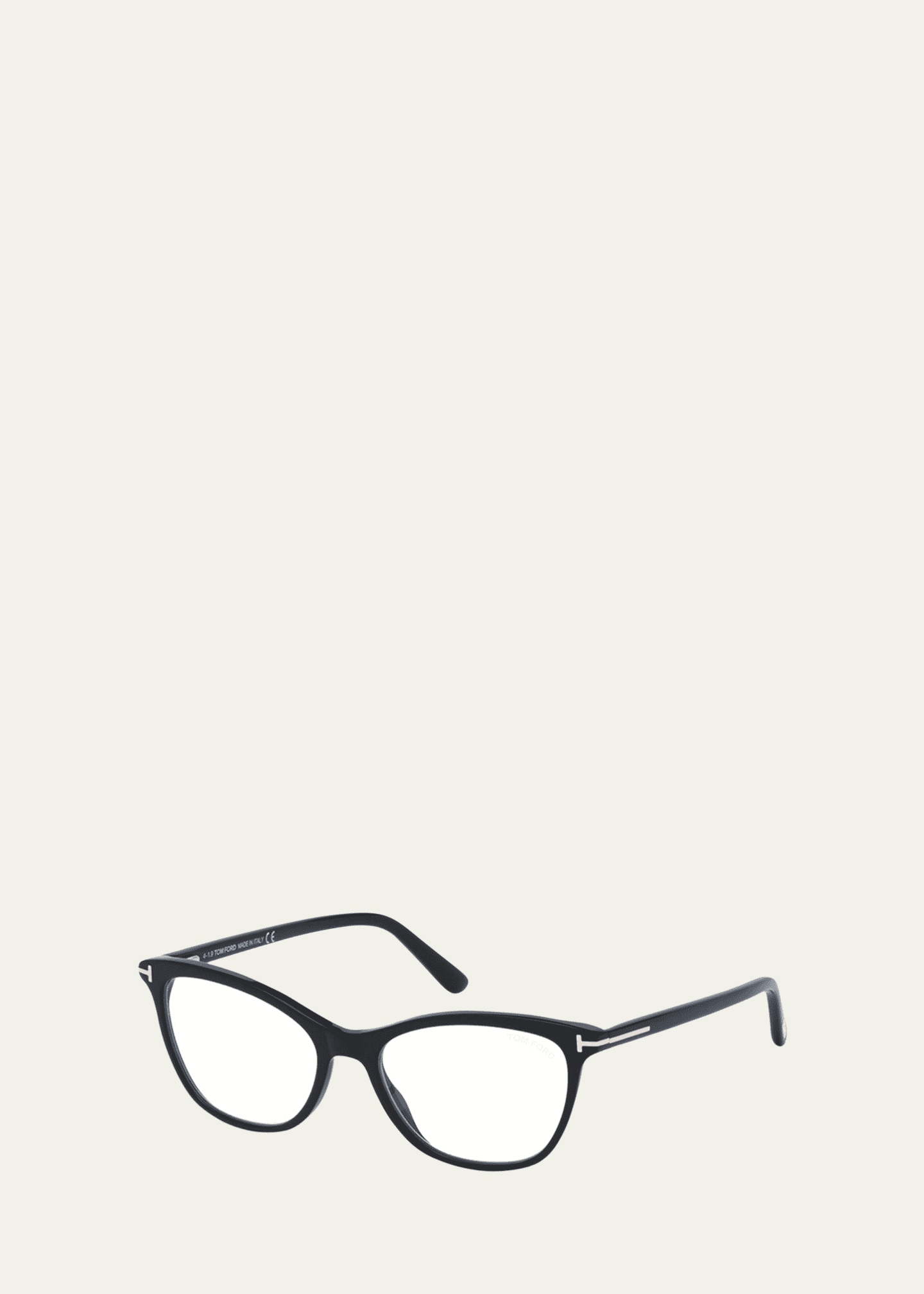 TOM FORD Blue Block Cat-Eye Acetate Optical Frames