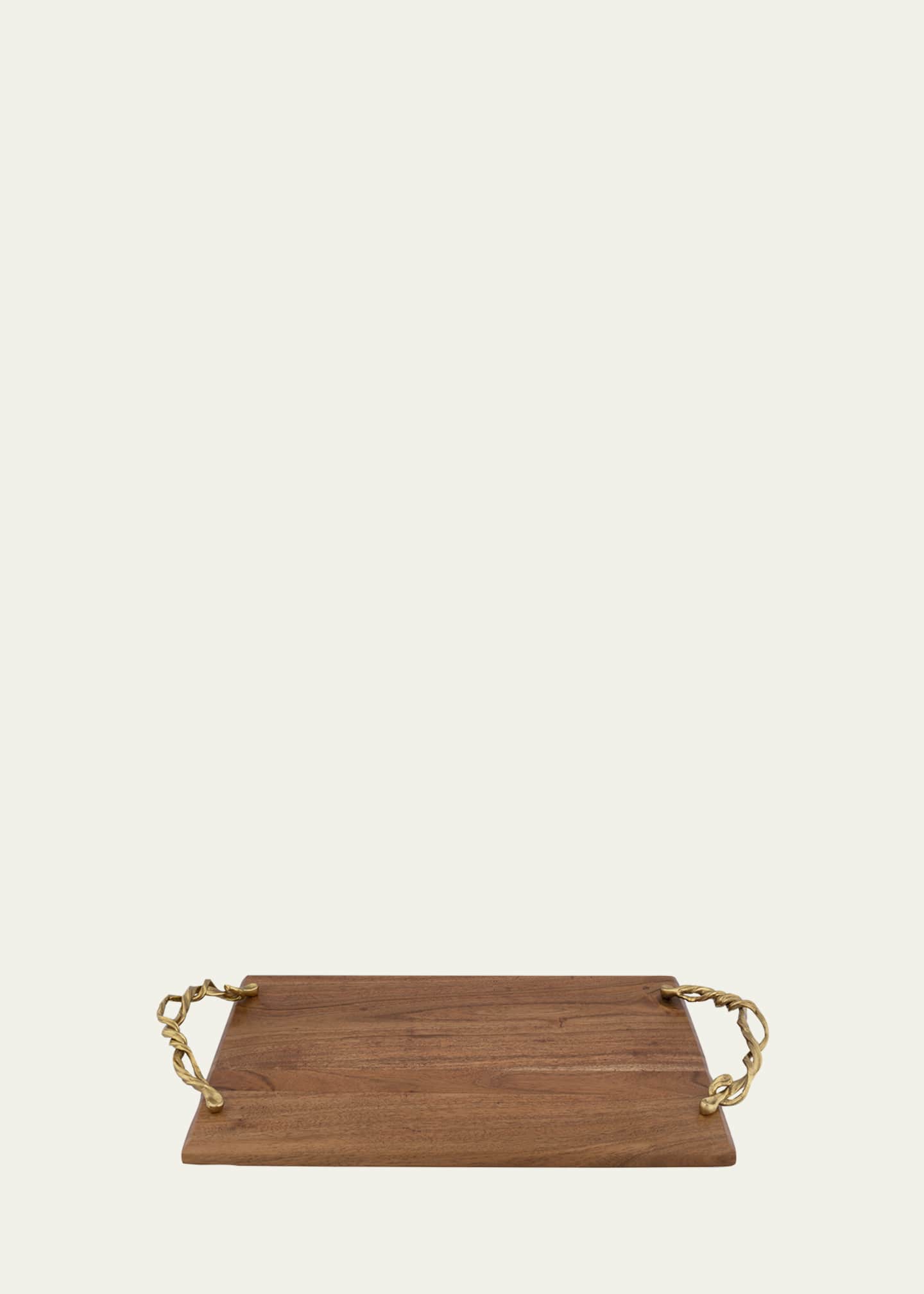 Michael Aram Wisteria Gold Bread Board