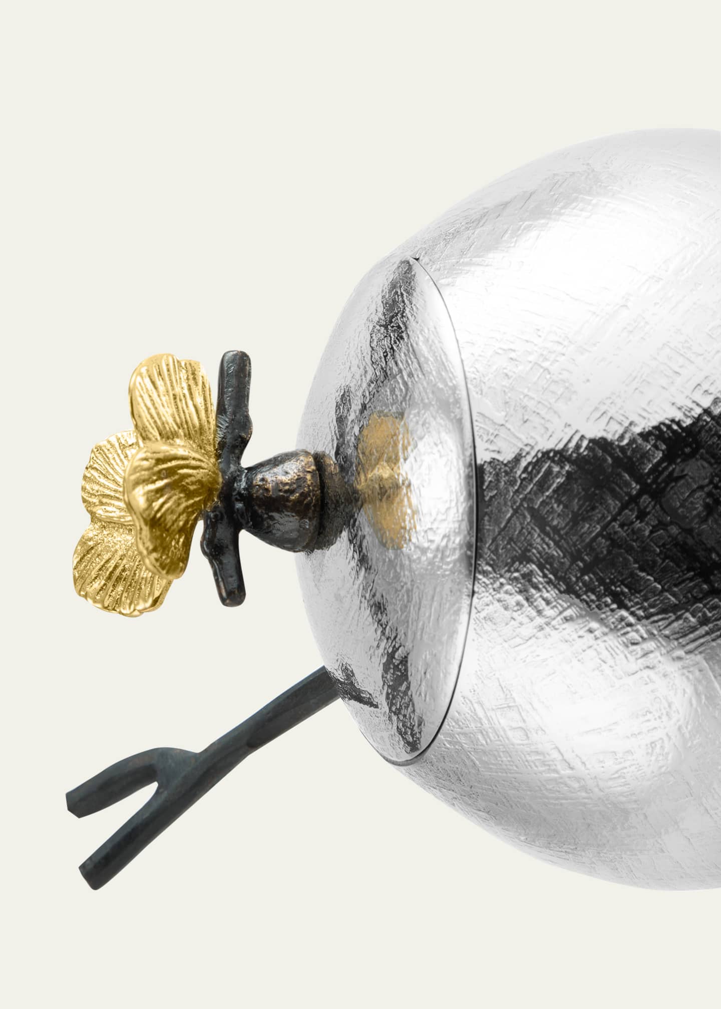 Michael Aram Butterfly Ginkgo Pot with Spoon Image 4 of 4