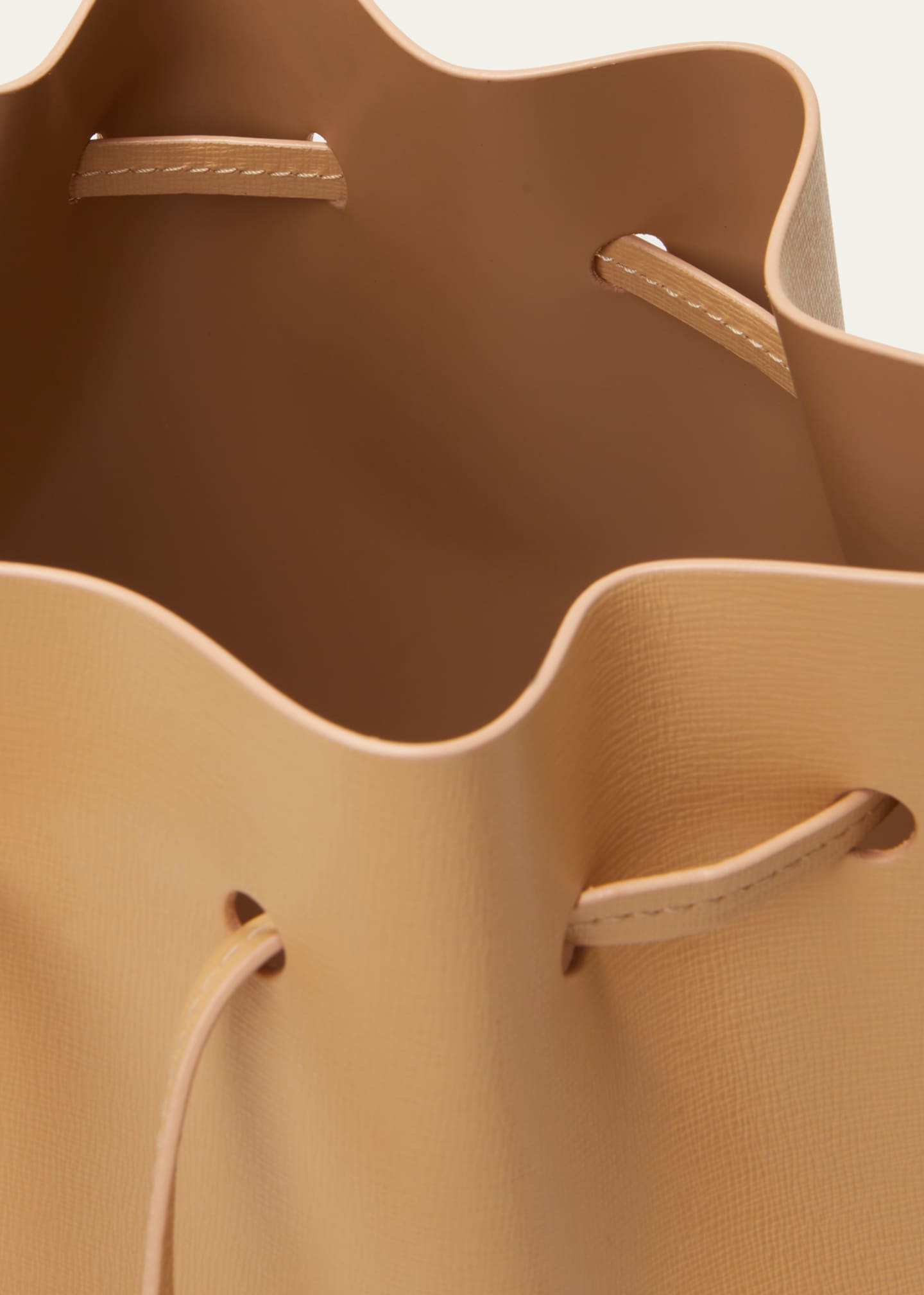 Mansur Gavriel Mini Saffiano Leather Bucket Bag Bergdorf Goodman