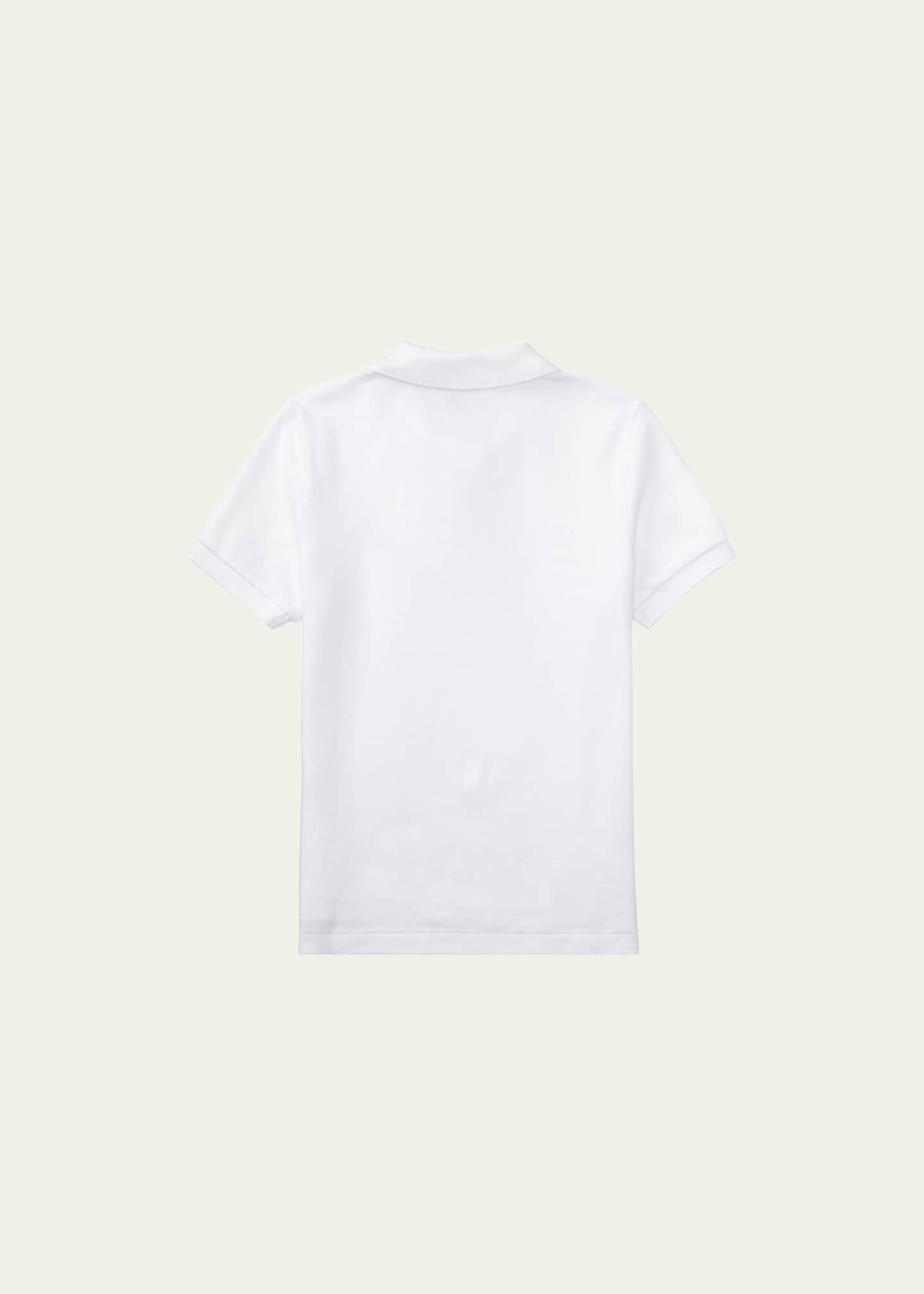 Ralph Lauren Childrenswear Short-Sleeve Logo Embroidery Polo Shirt, Size 2-7 Image 2 of 2