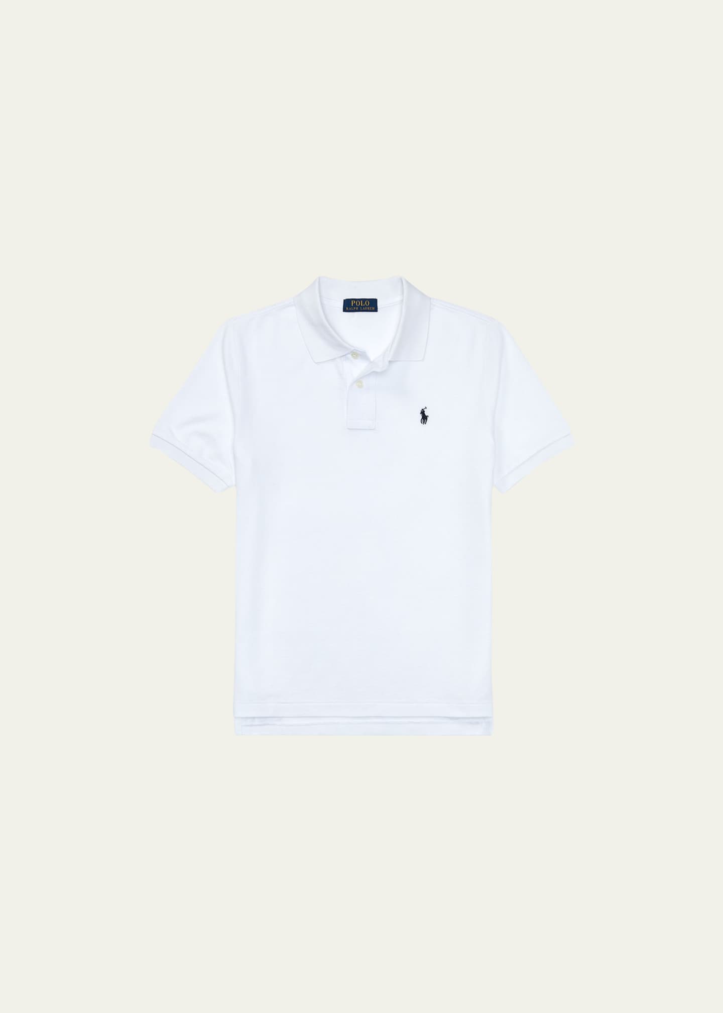 Ralph Lauren Childrenswear Boy’s Short-Sleeve Logo Embroidery Polo Shirt, Size S-XL Image 1 of 2