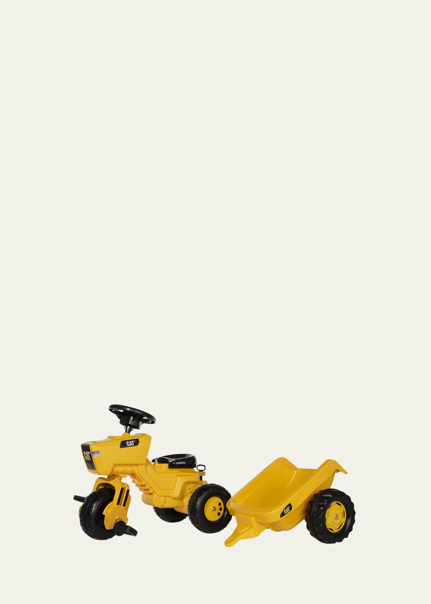 Kettler CAT 3 Wheel Tricycle Tractor with Trailer Bergdorf Goodman