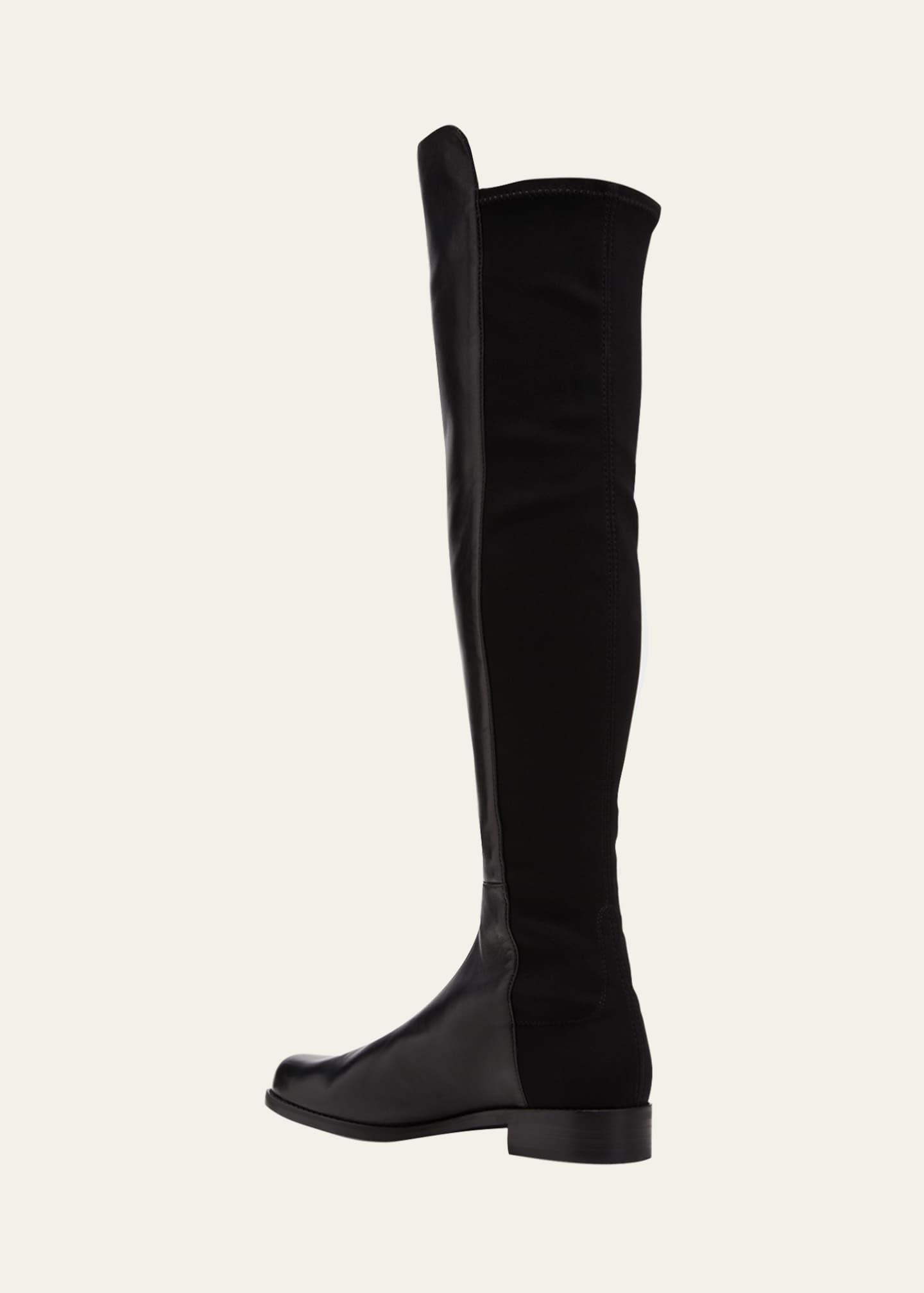 Stuart Weitzman 5050 Leather Over-the-Knee Boots - Bergdorf Goodman