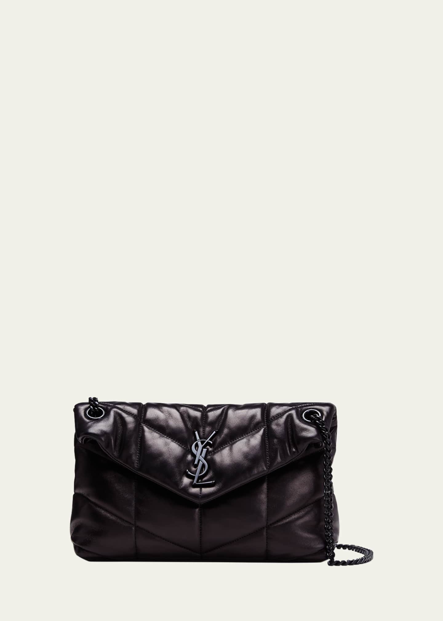 SAINT LAURENT - Loulou leather shoulder bag