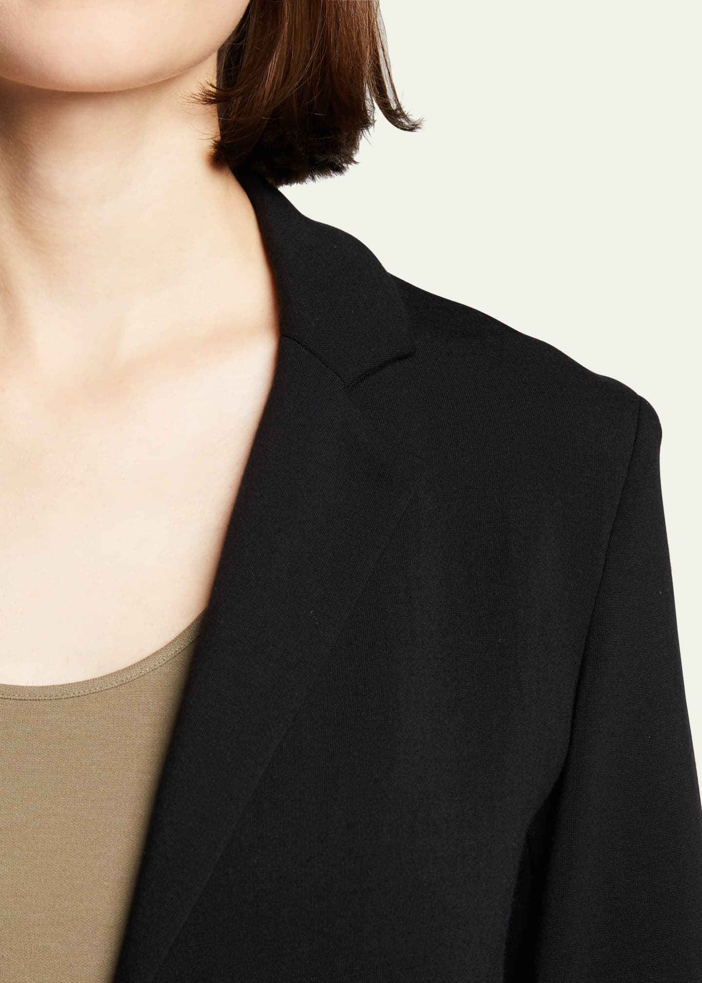 ジャケット MAJESTIC FILATURES SS25 Single button jacket (E25M003 386) French Terry Looped One-Button Blazer – Frances Kahn