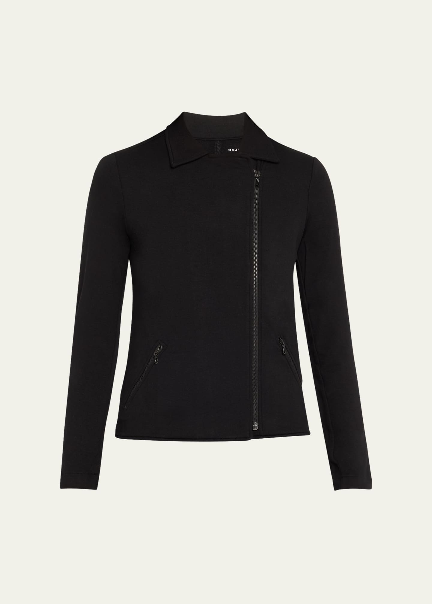 Majestic Filatures French Terry Moto Jacket