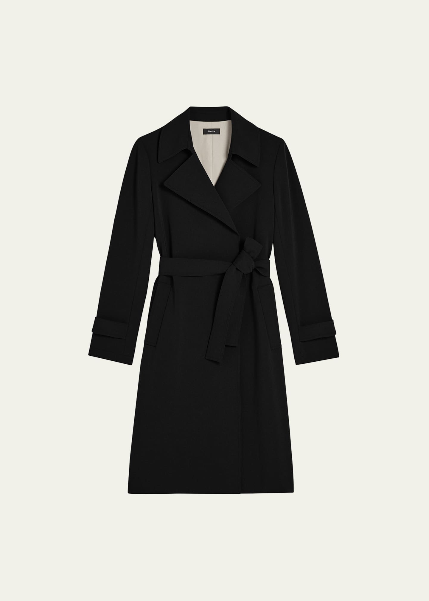 Theory oaklane b trench coat deals