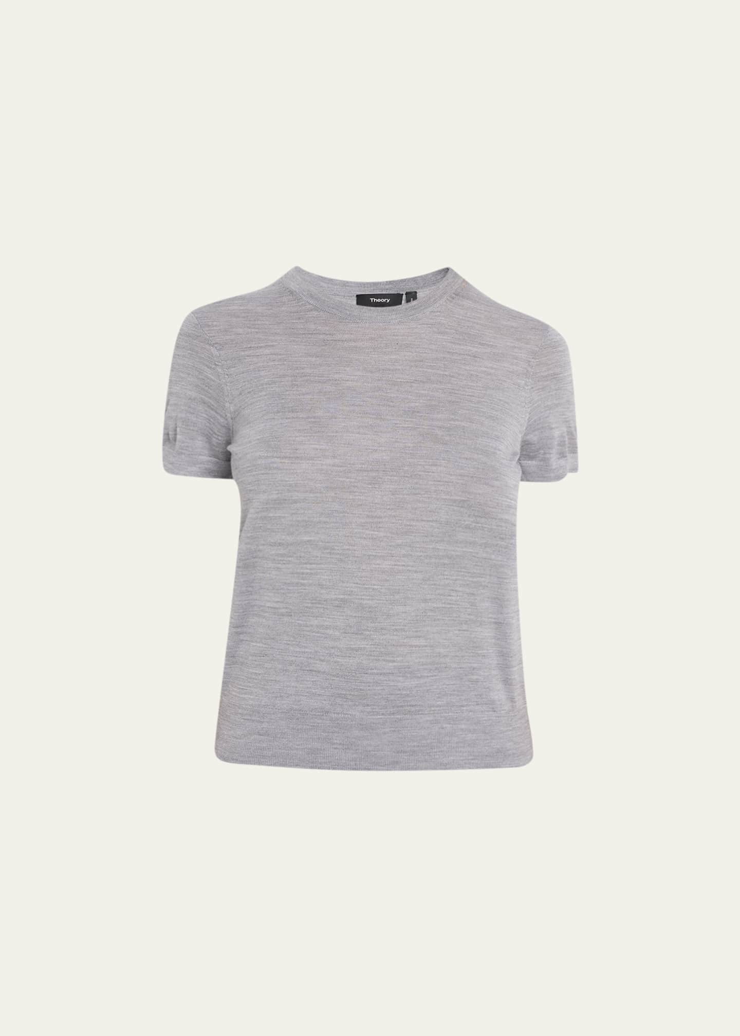信頼も厚い Regal Basic Theory Wool Goodman Bergdorf - Tee Short-Sleeve ニット+セーター