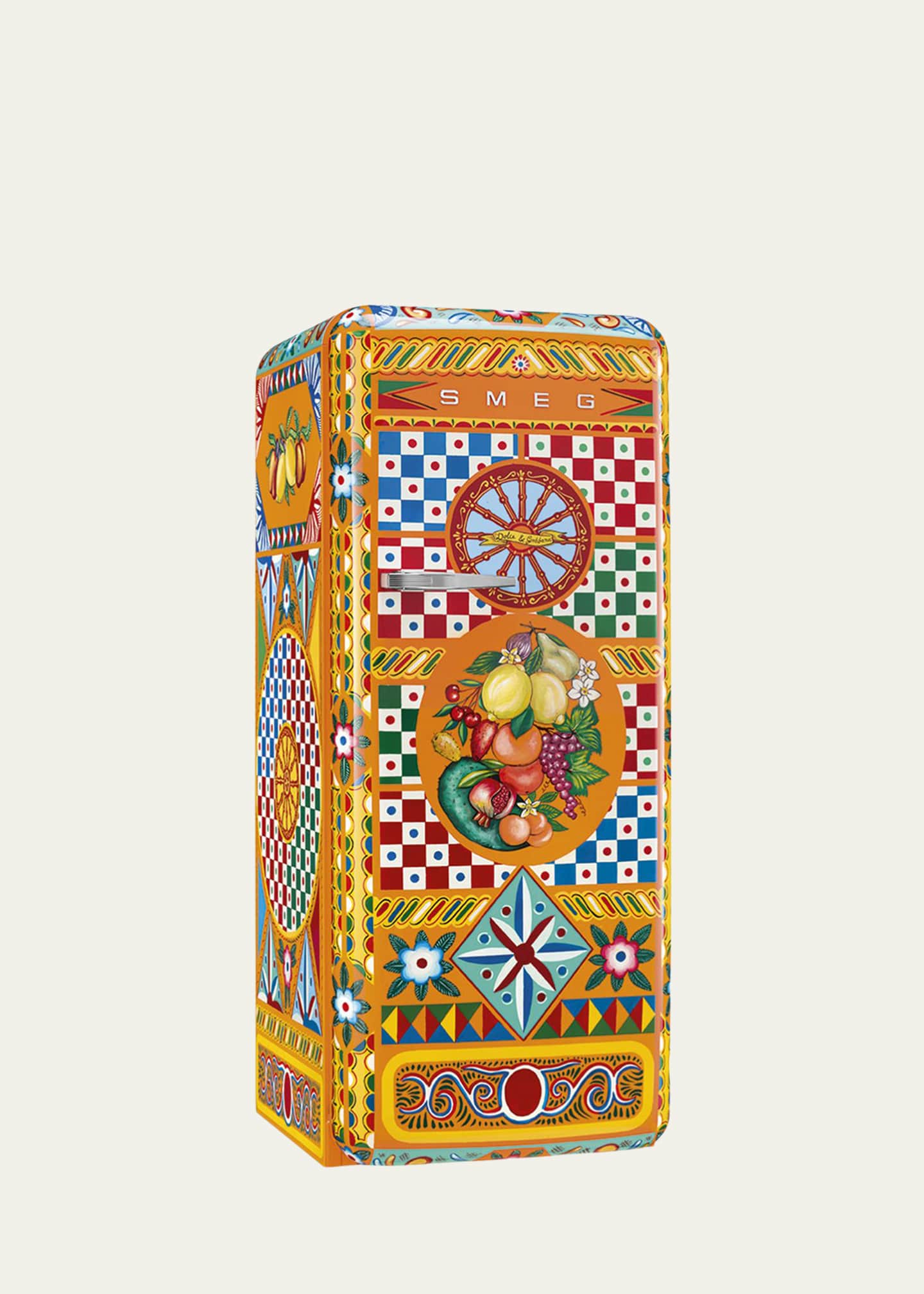 Smeg dolce gabbana refrigerator store