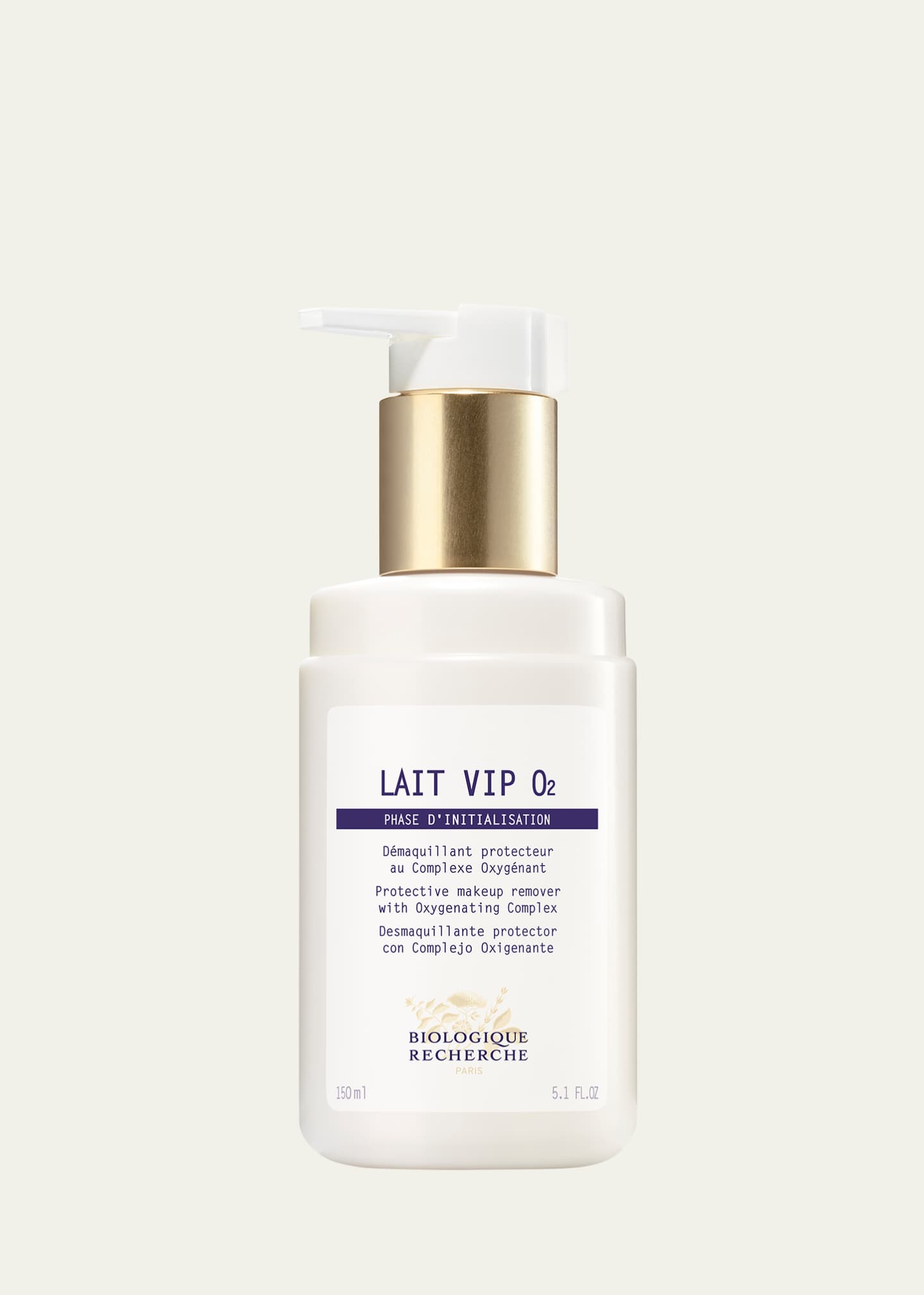 Biologique Recherche 5.1 oz. Lait VIP O2 Brightening Cleansing Milk For Devitalized Skin
