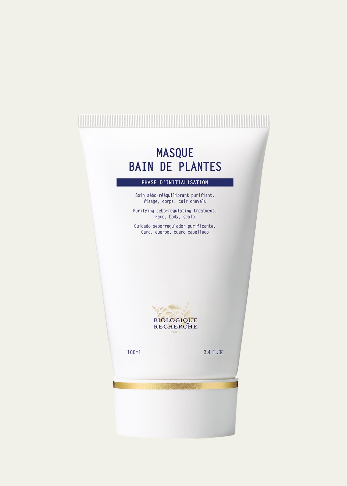 Biologique Recherche Masque Bain de Plantes Regulating and Purifying Treatment, 3.4 oz.