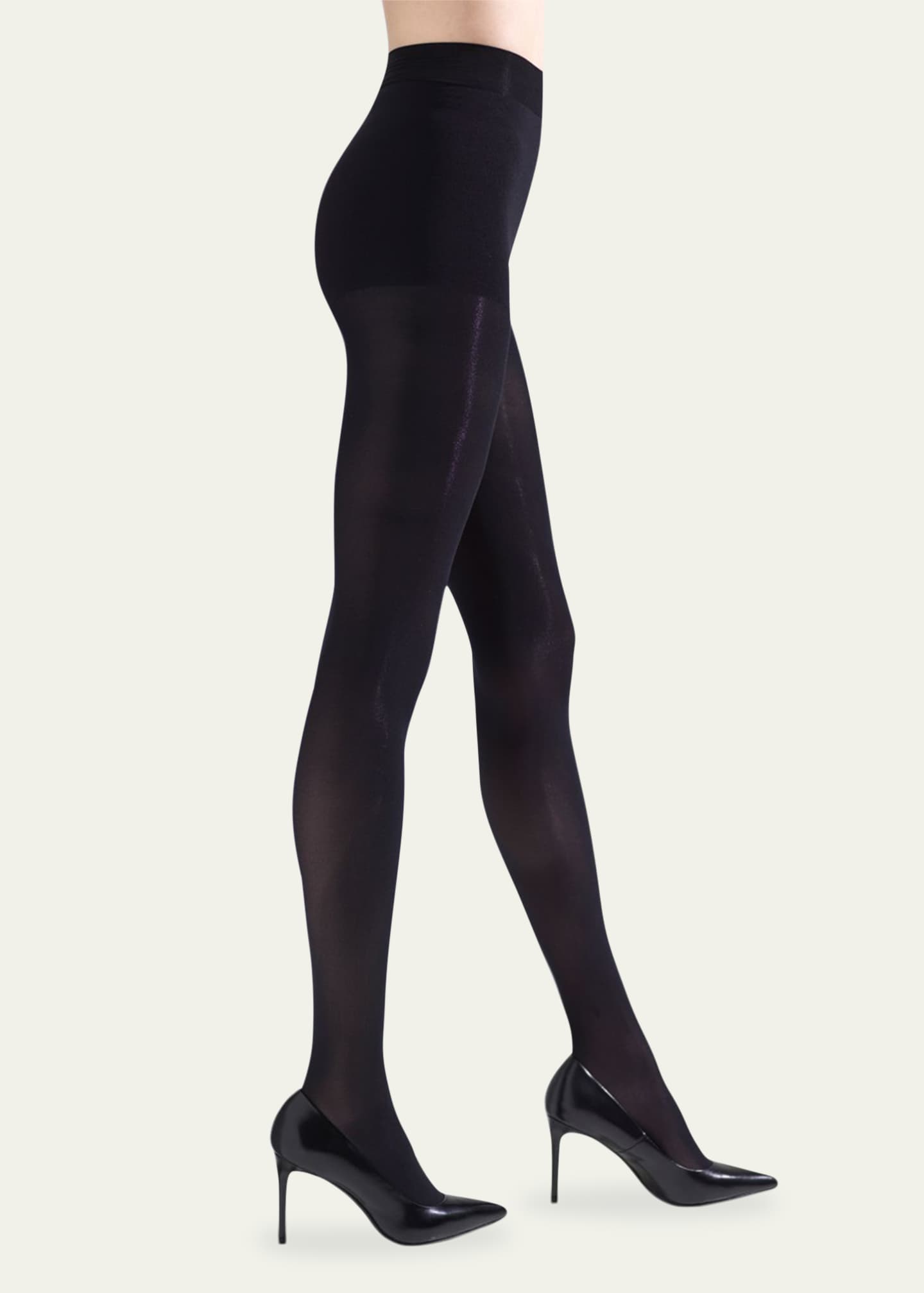 Shop Natori 2-Pack Opaque Control Top Tights