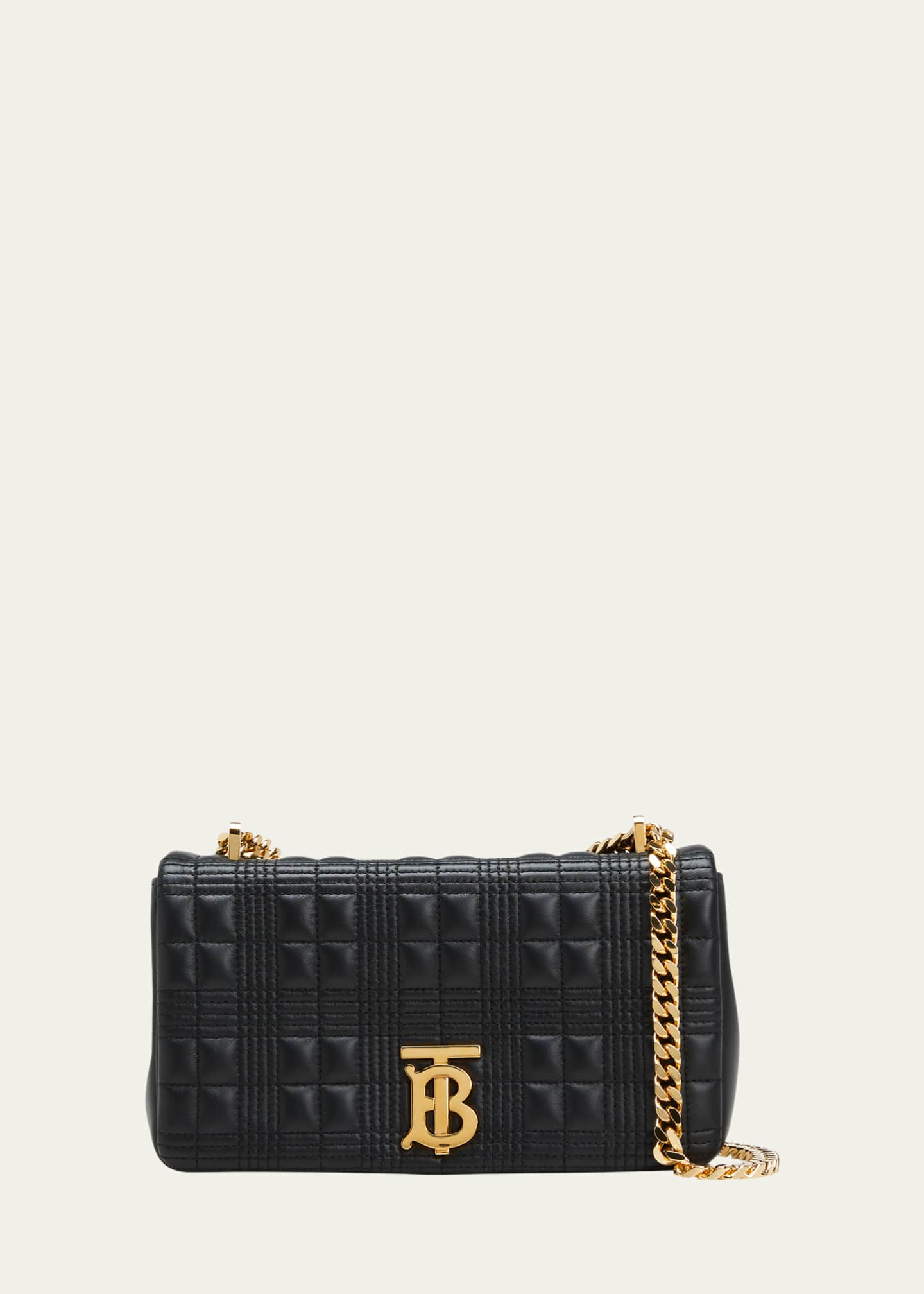 Burberry Small TB Soft Crossbody Bag, Black Bergdorf Goodman
