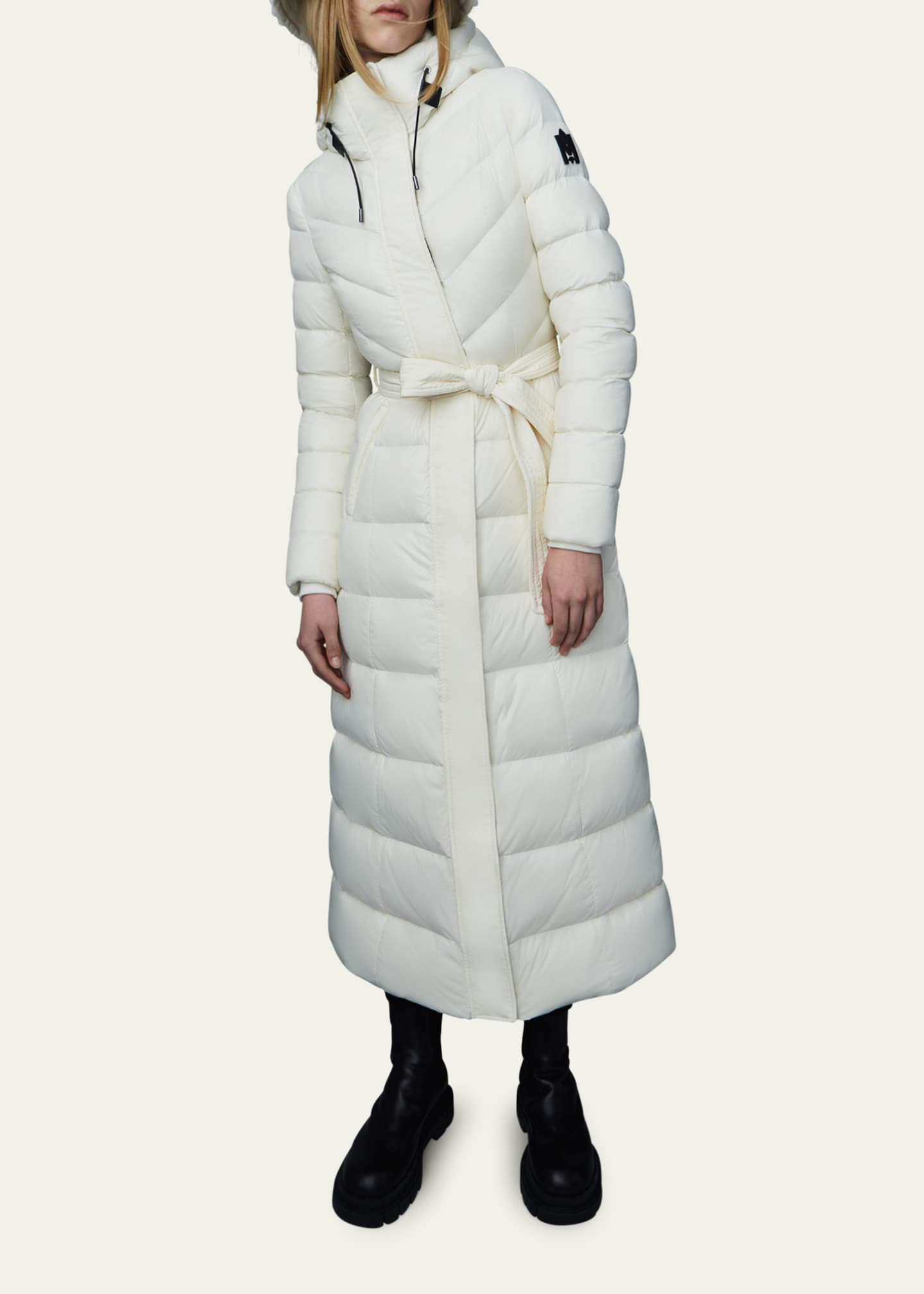 Mackage Calina Zip-Front A-Line Down Coat - Bergdorf Goodman