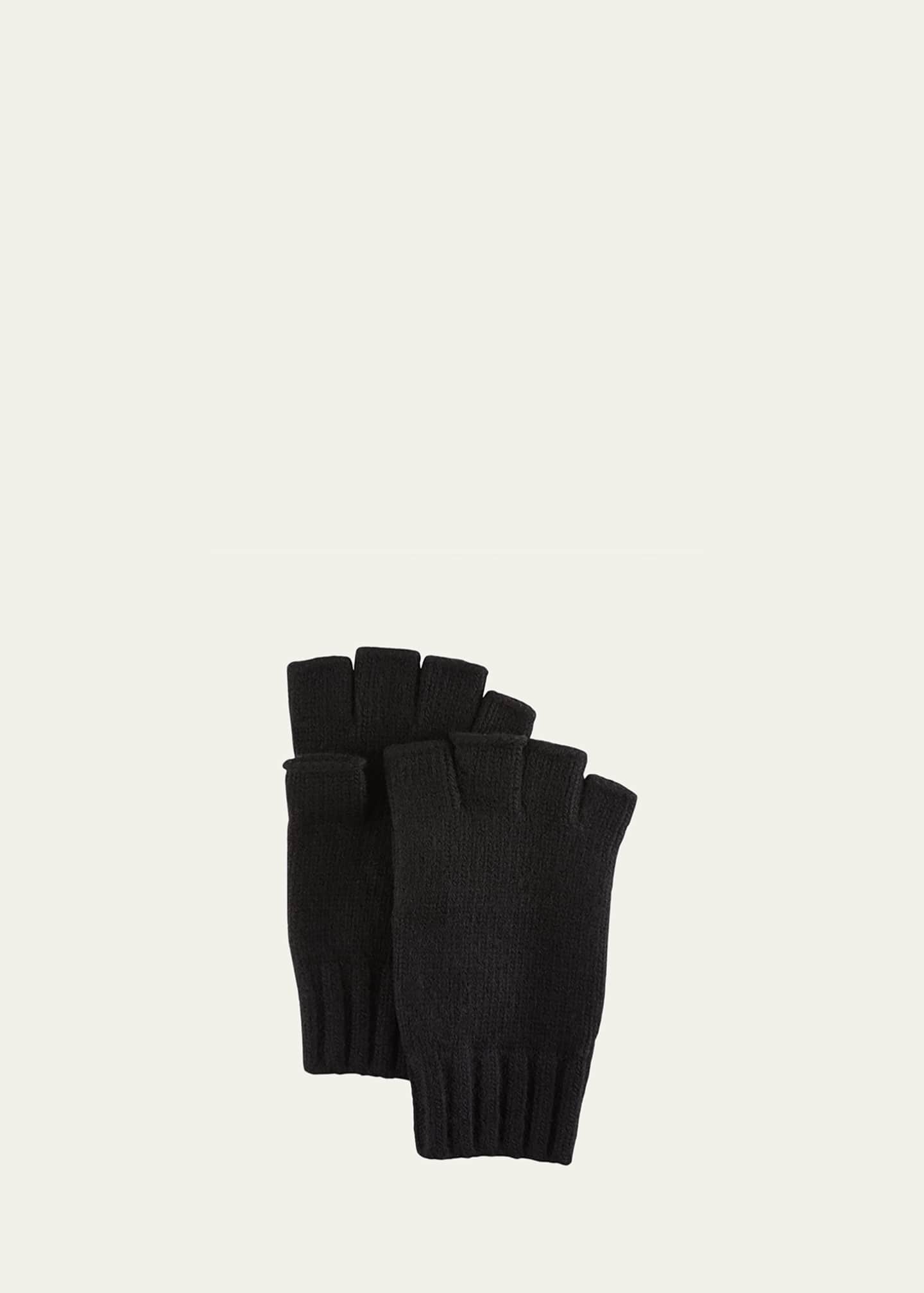 Bergdorf Goodman Men s Cashmere Fingerless Gloves