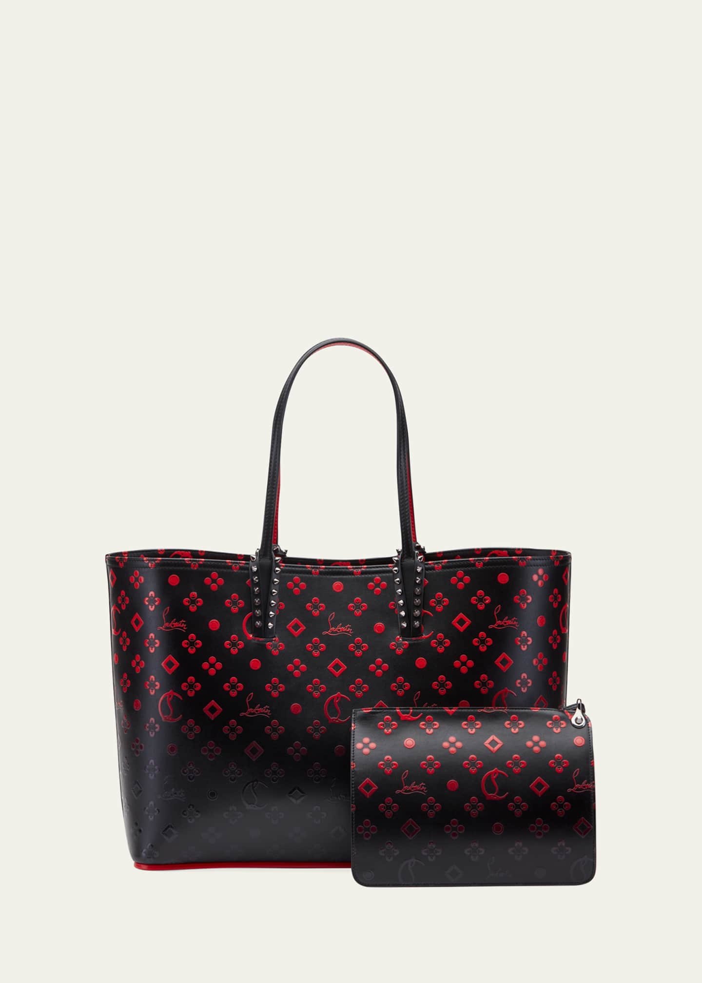 Christian Louboutin Black Cabata Tote Bag