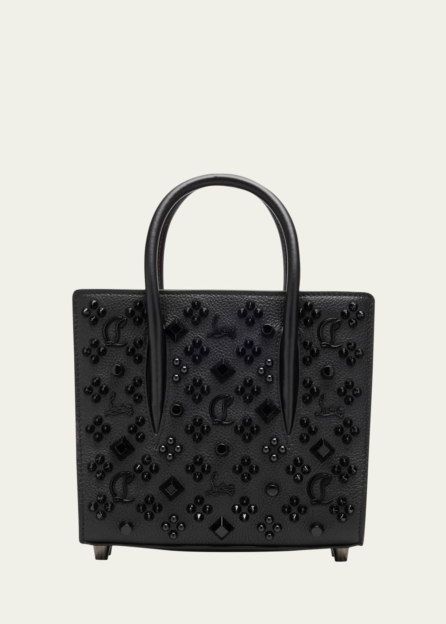 美品✨Christian Louboutin BAG DAMON ボストンバッグ Christian Louboutin BAGDAMON Bag Damon Emblem Decorated Leather