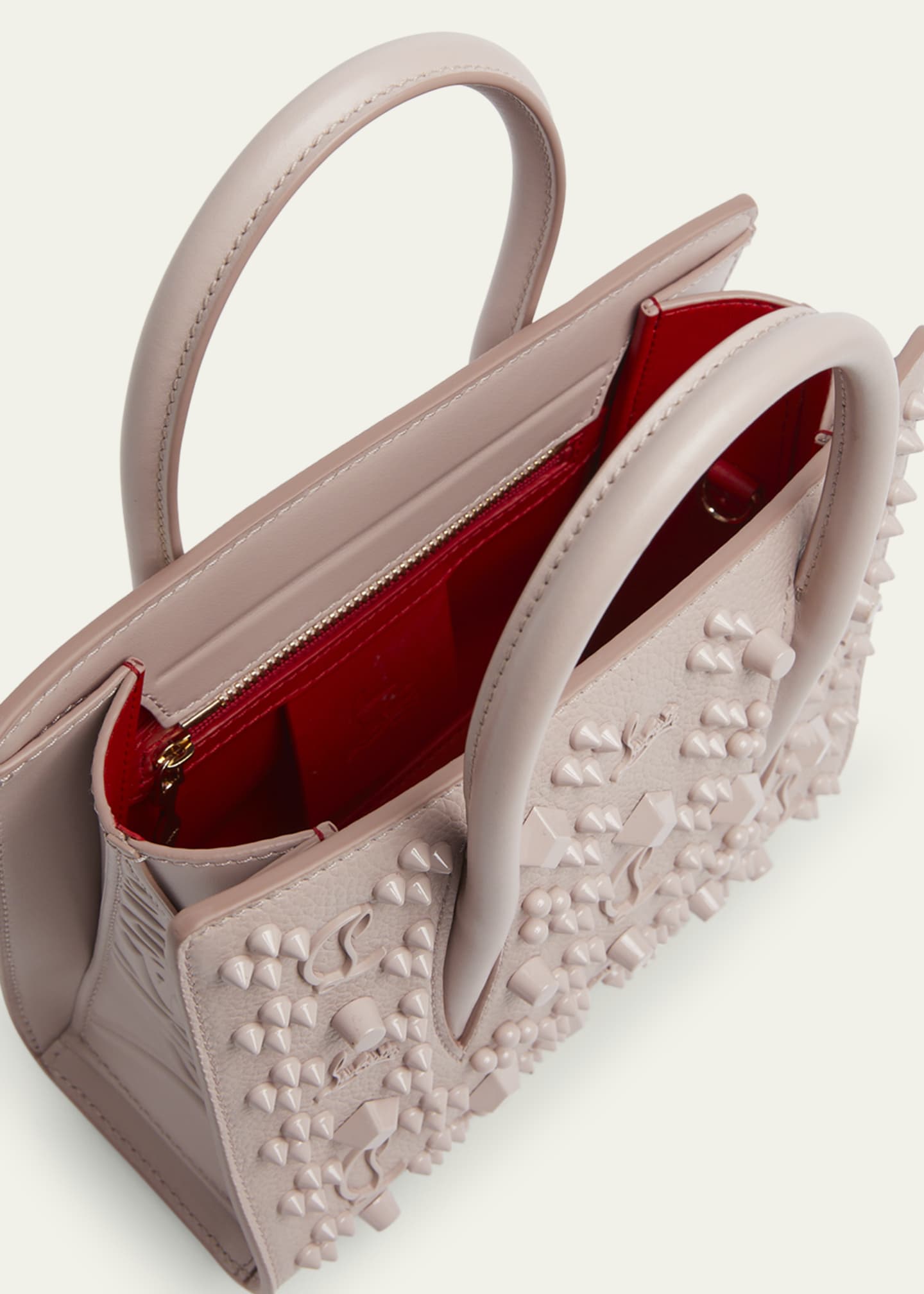 Christian Louboutin Paloma Mini in Leather with Loubinthesky Spikes Image 4 of 5