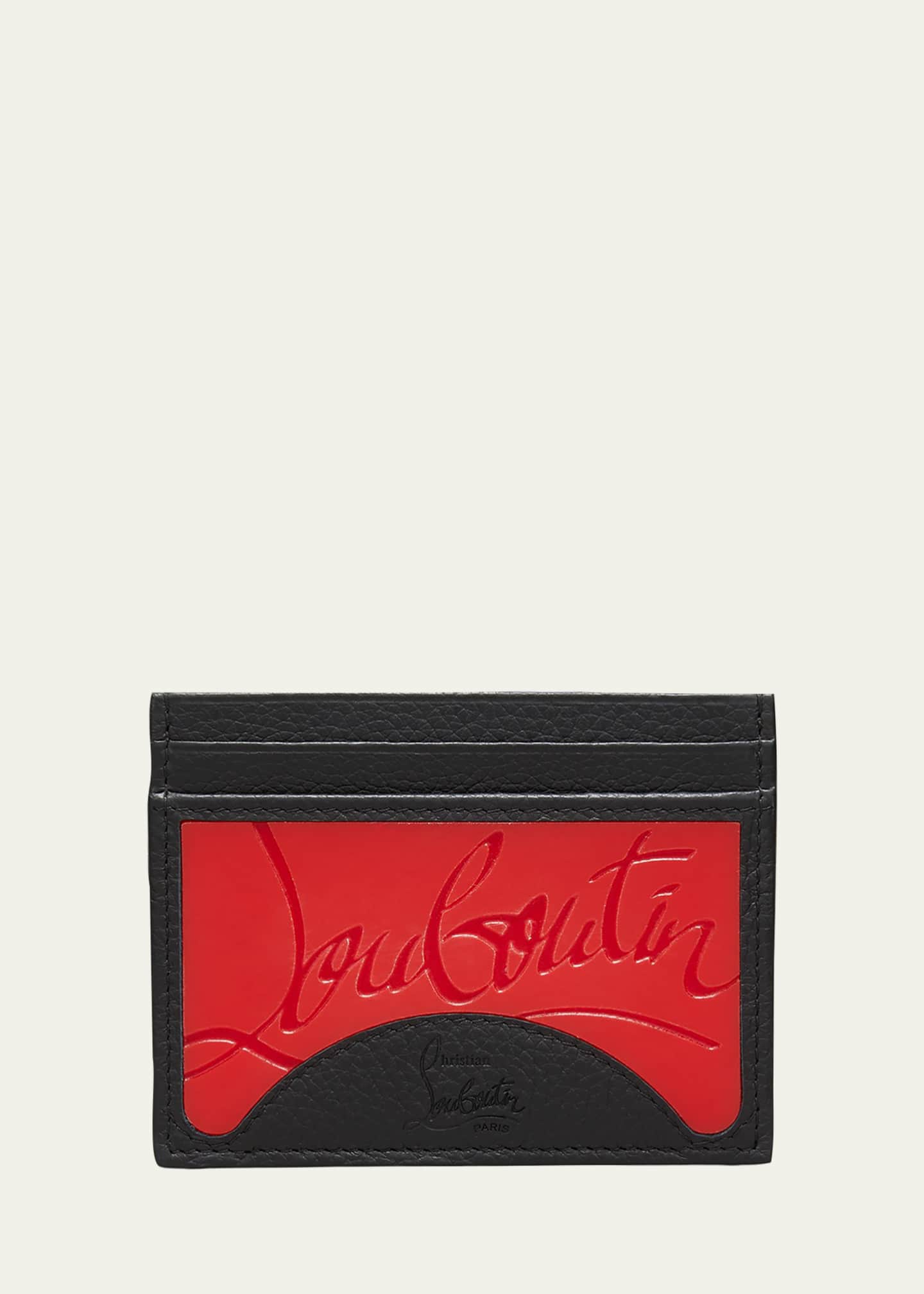 Christian Louboutin Men's Kios Red Sole Empire Card Case