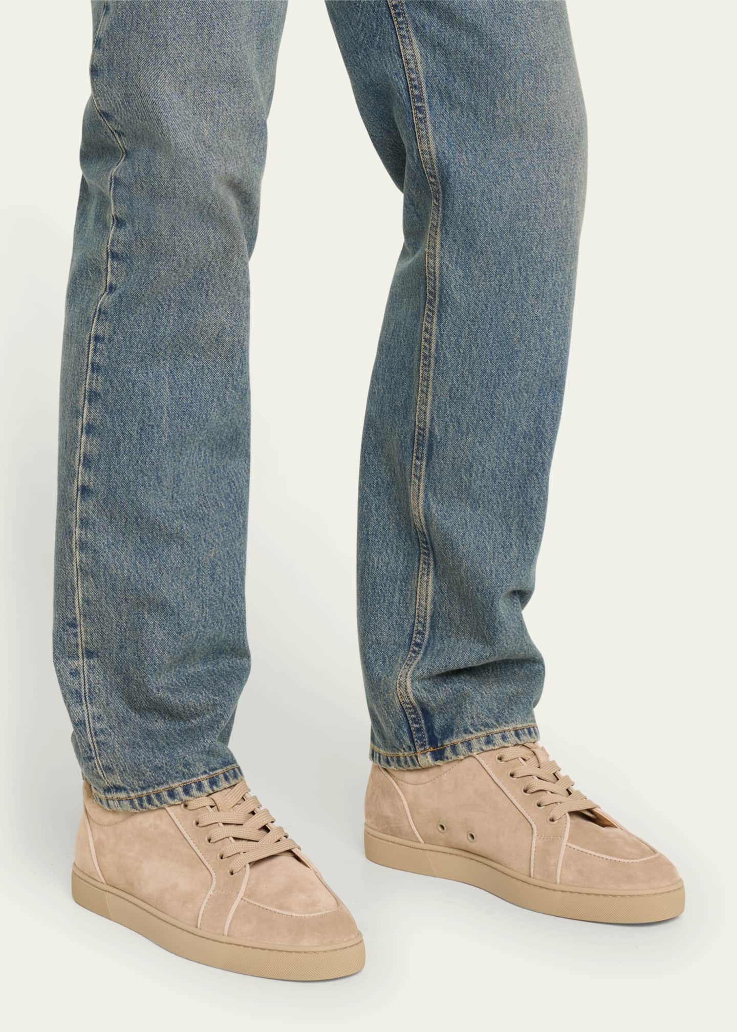 Louboutin velour deals mens