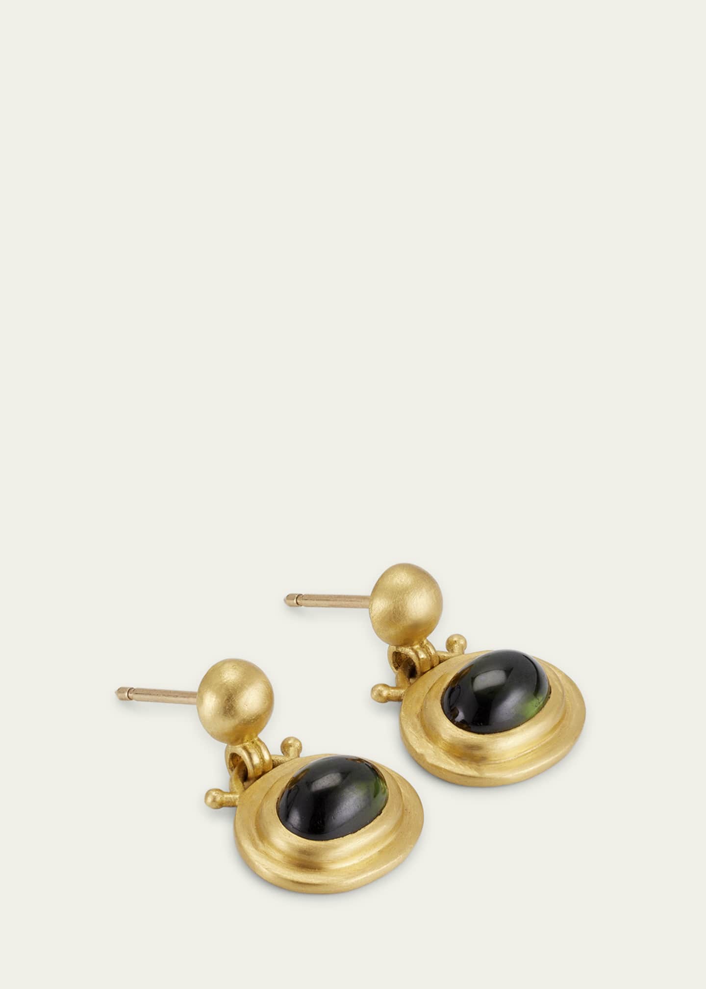 Prounis Jewelry Green Tourmaline Bell Earrings Bergdorf Goodman