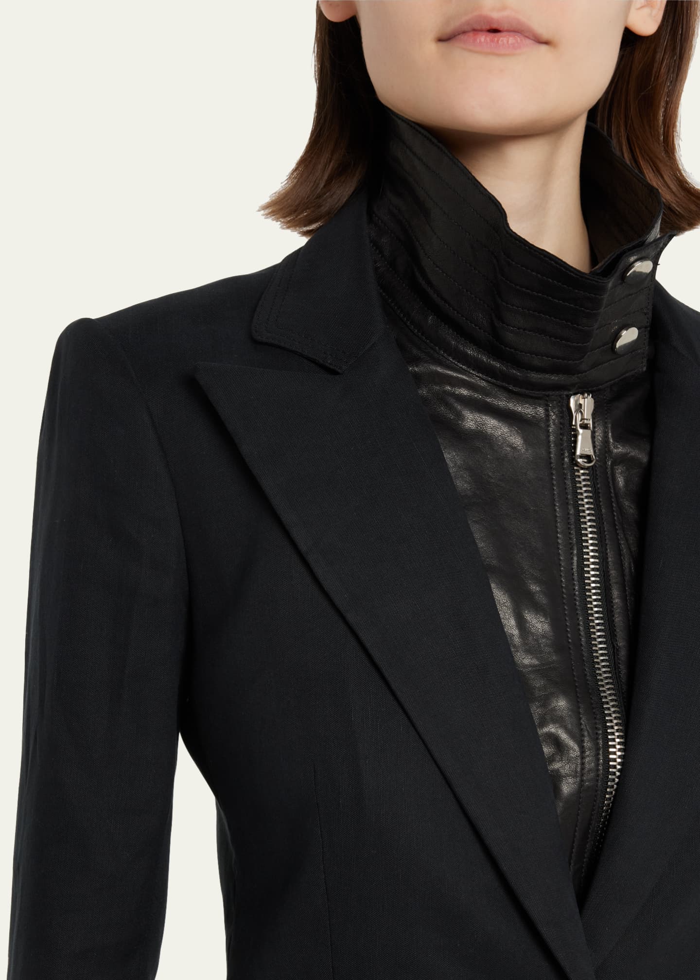 Veronica beard leather jacket sale