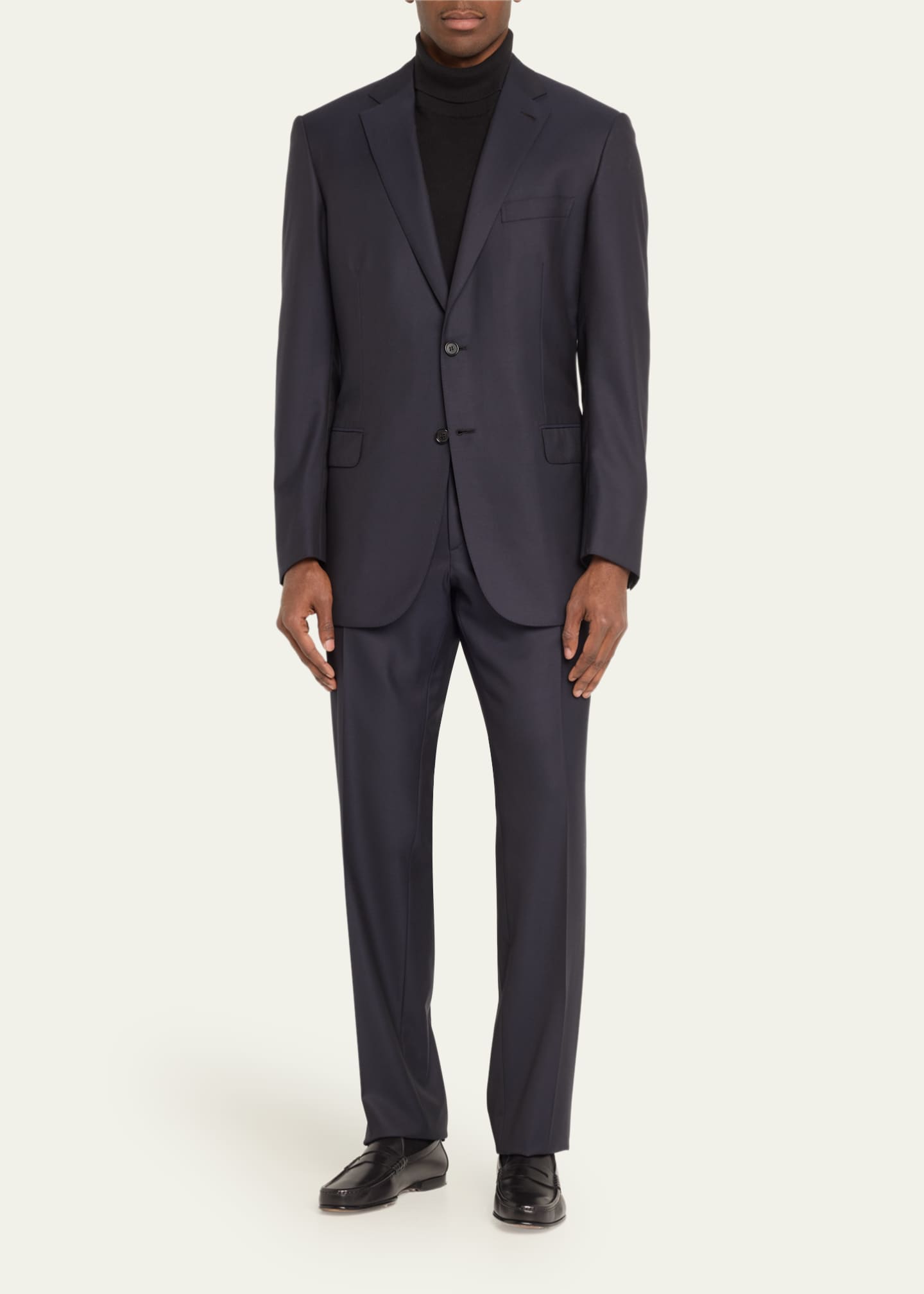 Brioni Men's Brunico Solid Two-Piece Suit - Bergdorf Goodman