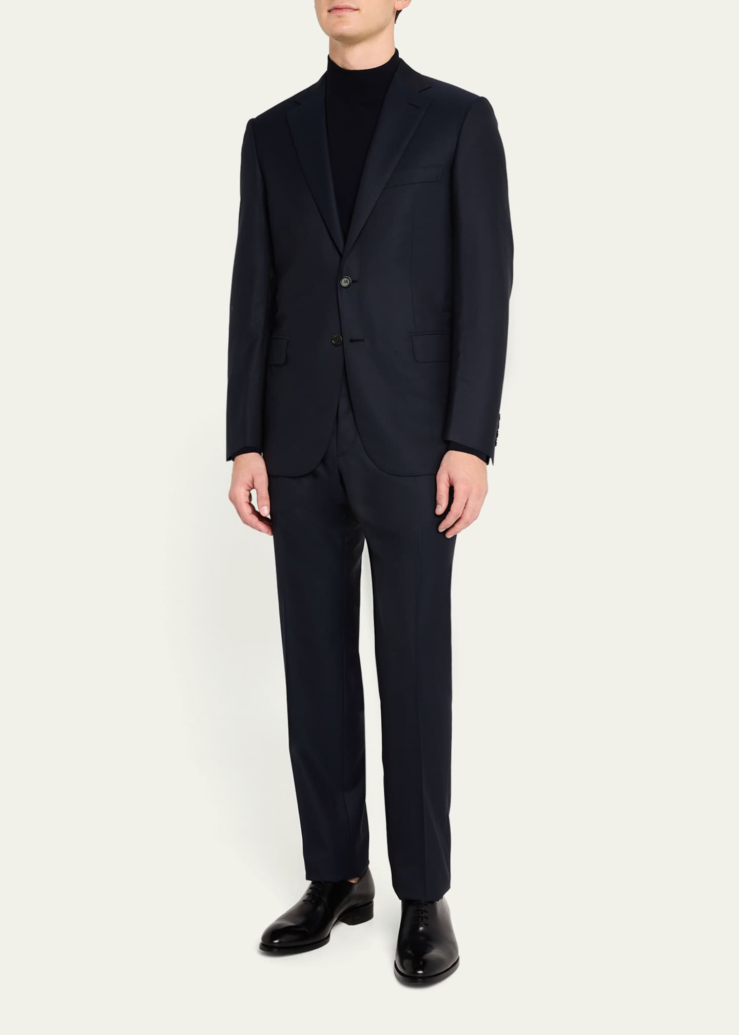 Brioni Men's Brunico Solid Two-Piece Suit Image 2 of 8