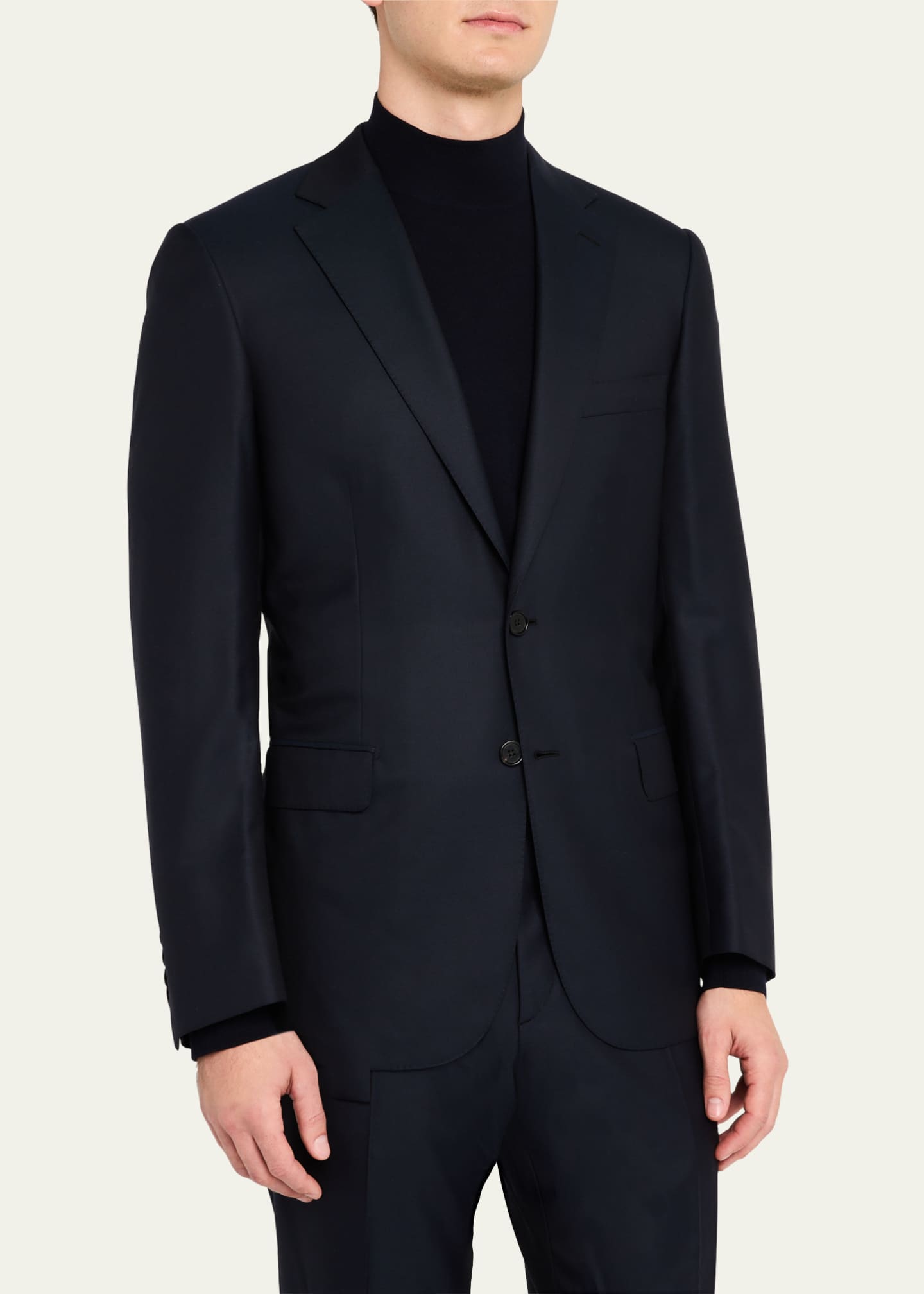 Brioni Men's Brunico Solid Two-Piece Suit Image 4 of 8