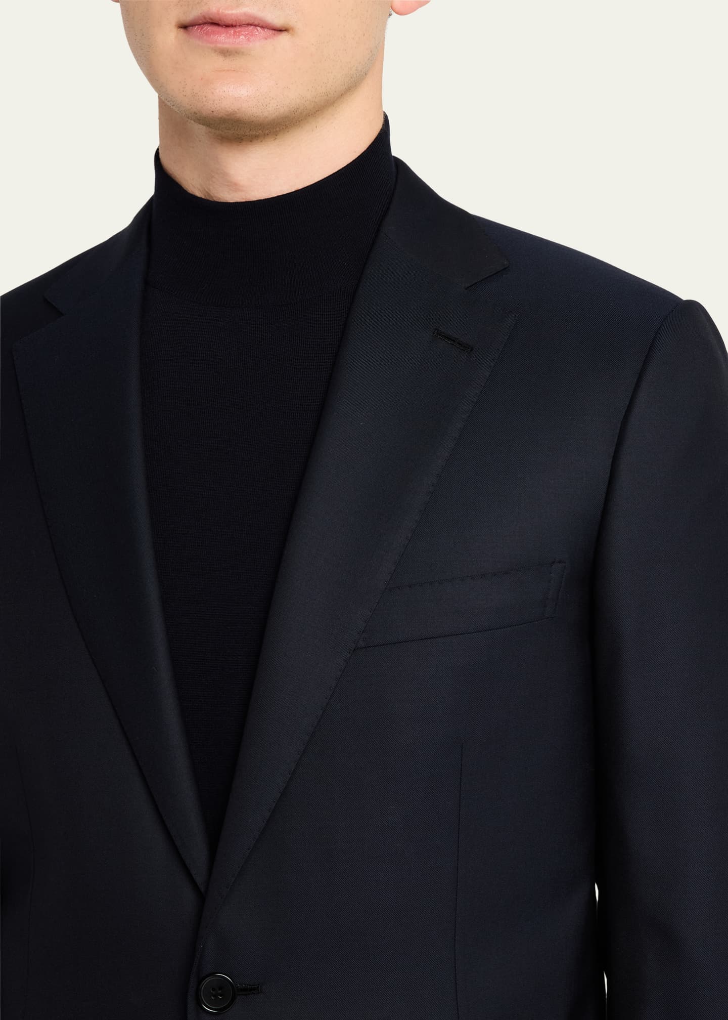 Brioni Men's Brunico Solid Two-Piece Suit Image 6 of 8