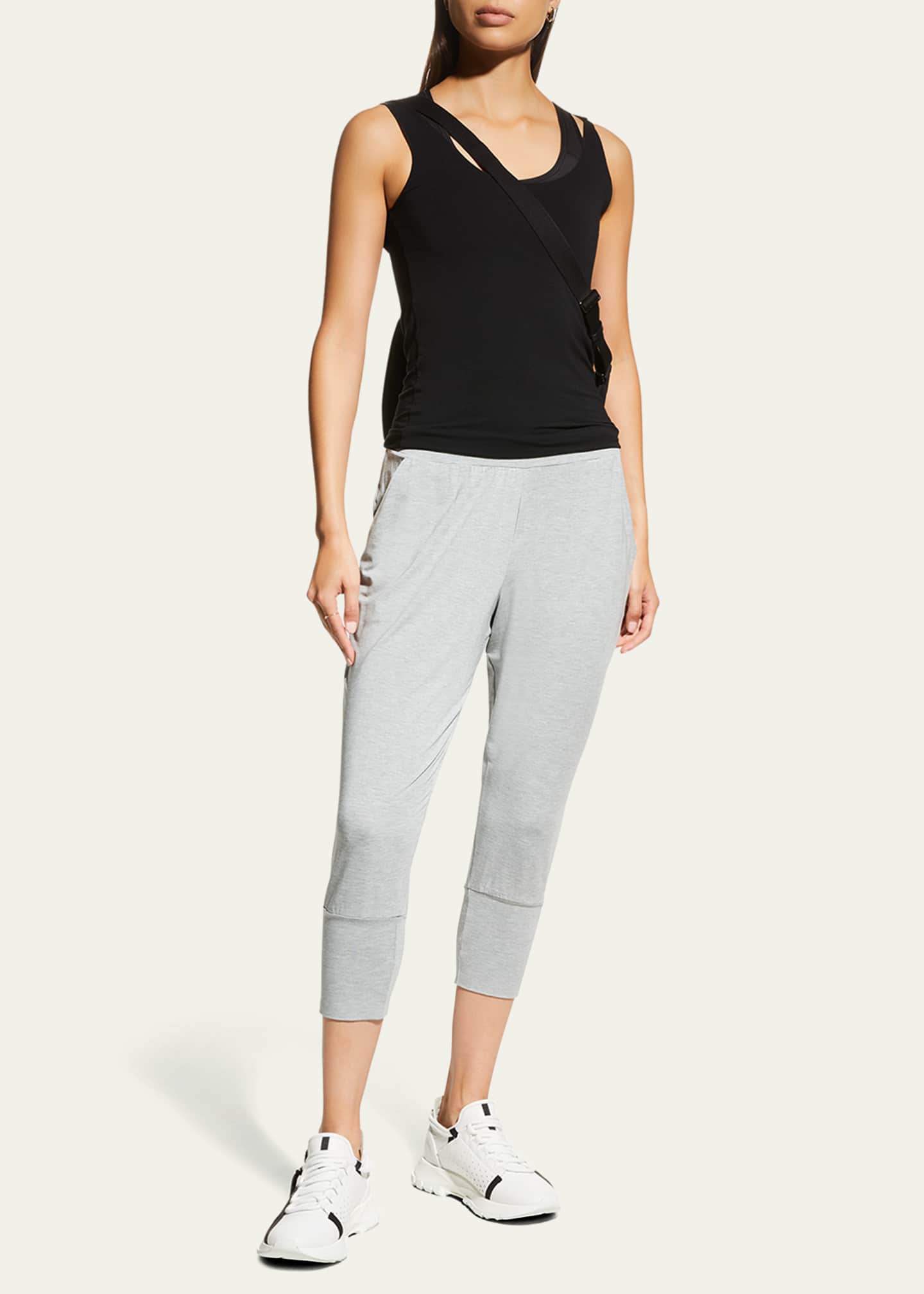 Hanro Tapered Cropped Yoga Pants Bergdorf Goodman