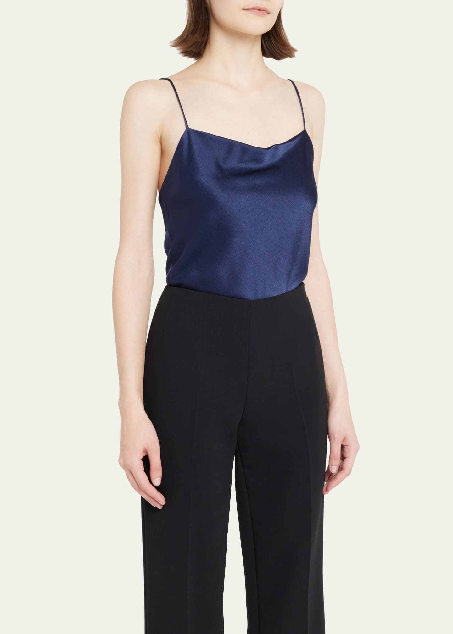 Alice + Olivia Harmon Satin Bodysuit Image 4 of 5