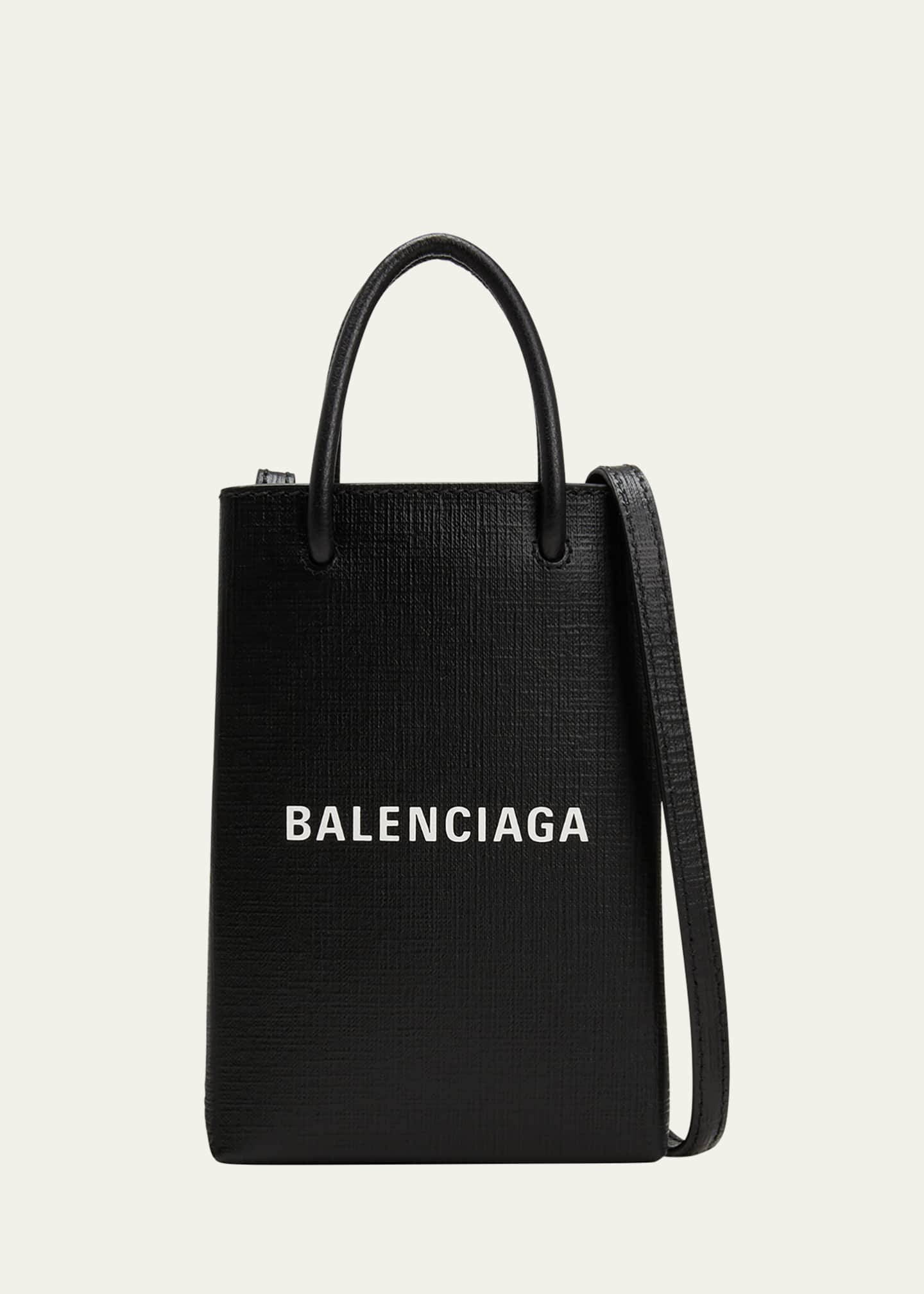 Balenciaga Shopp Phone/Crossbody Bag Bergdorf Goodman