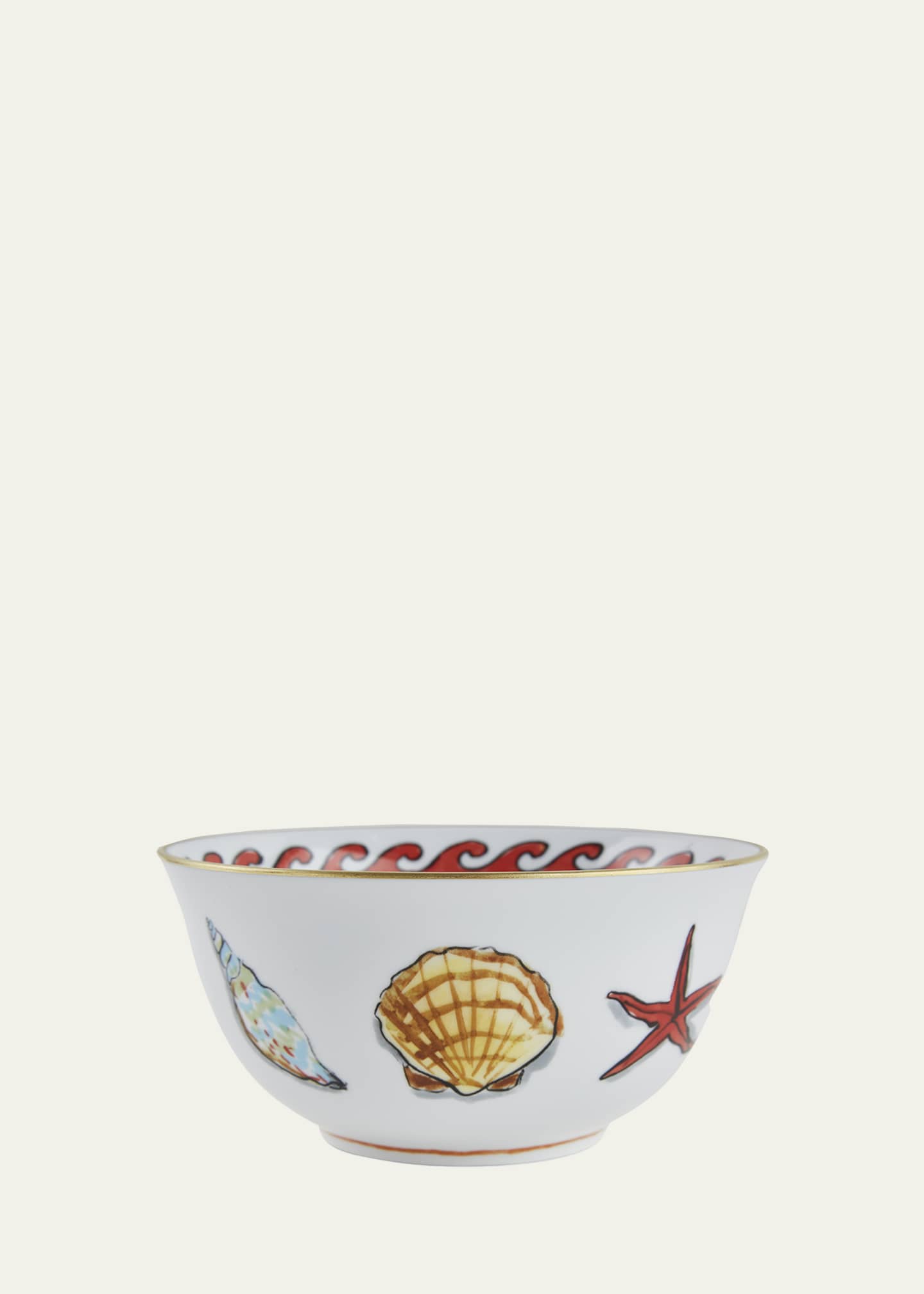 GINORI 1735 Il Viaggio di Nettuno Bowl, White