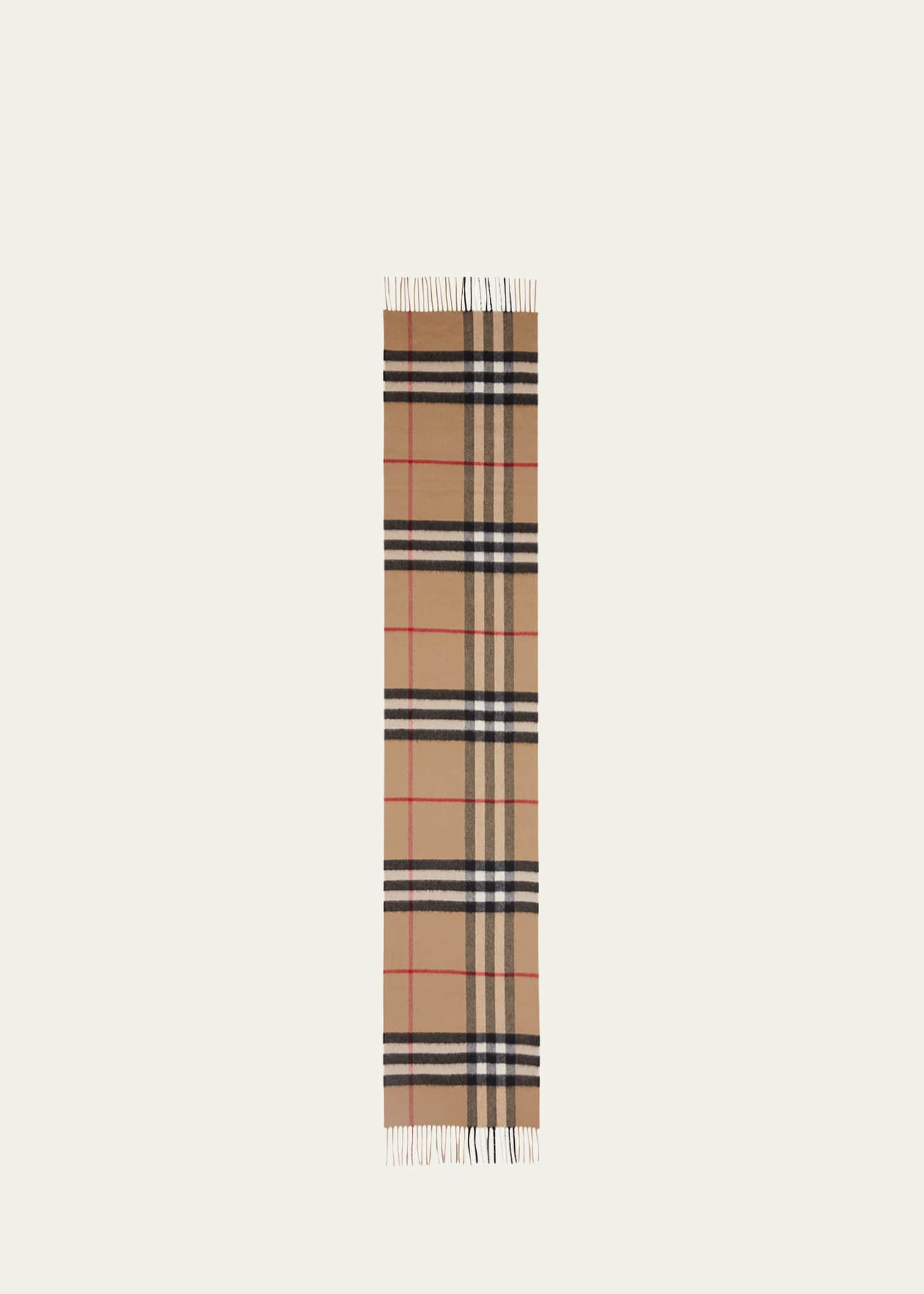 Burberry Giant Check Cashmere Scarf Image 4 of 5