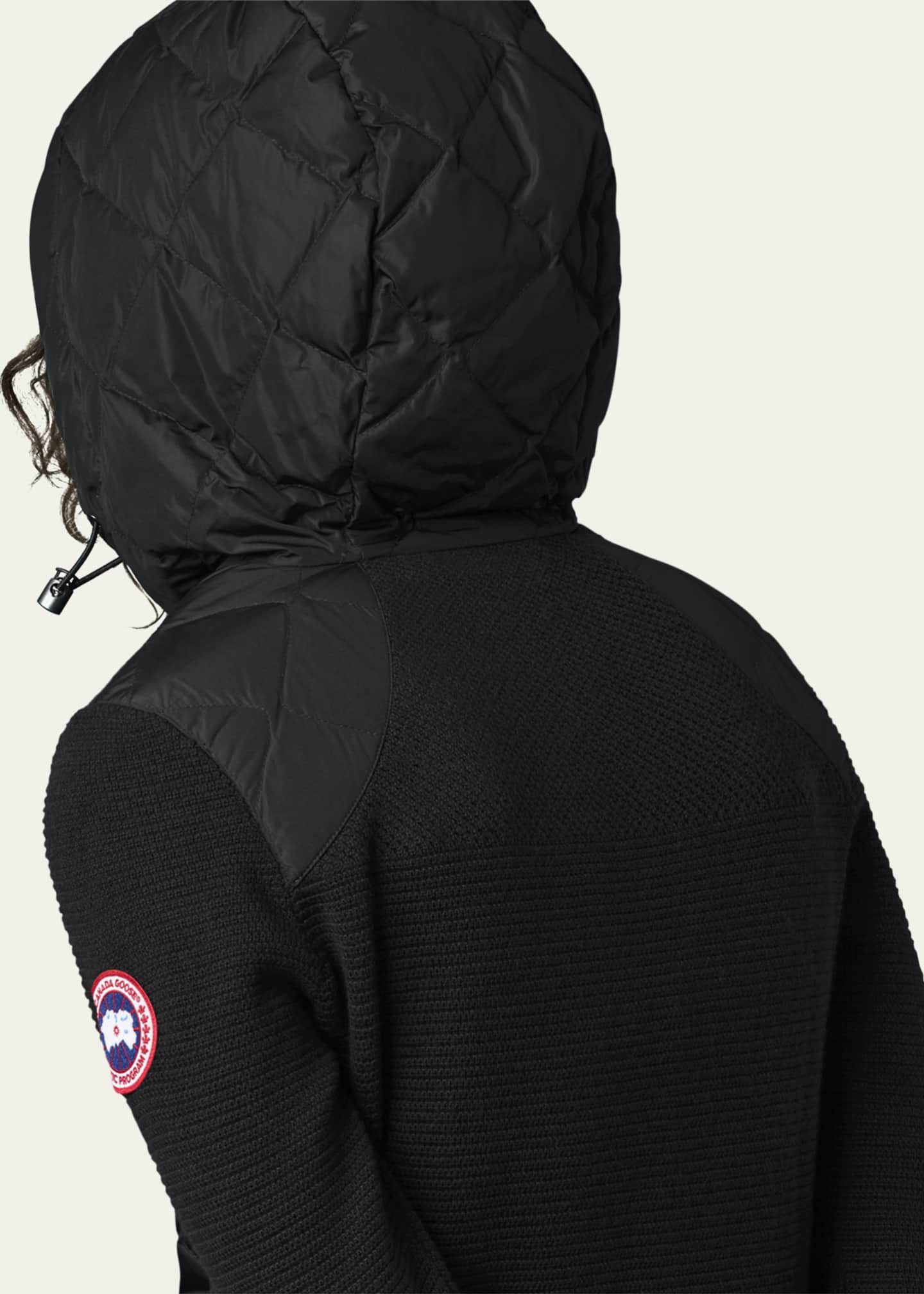 Hybridge knit hoody discount