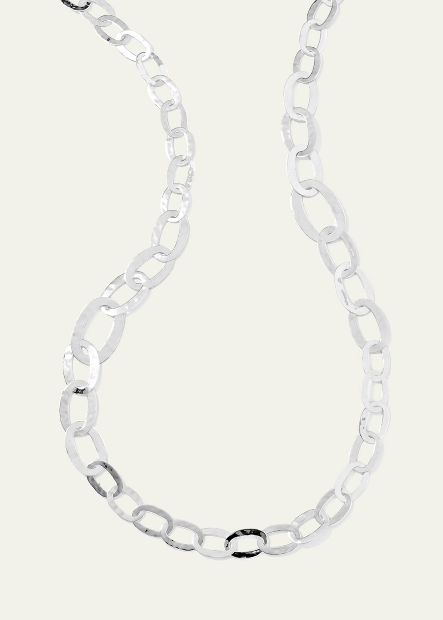 Ippolita Roma Links Long Chain Necklace in Sterling Silver Image 2 of 2