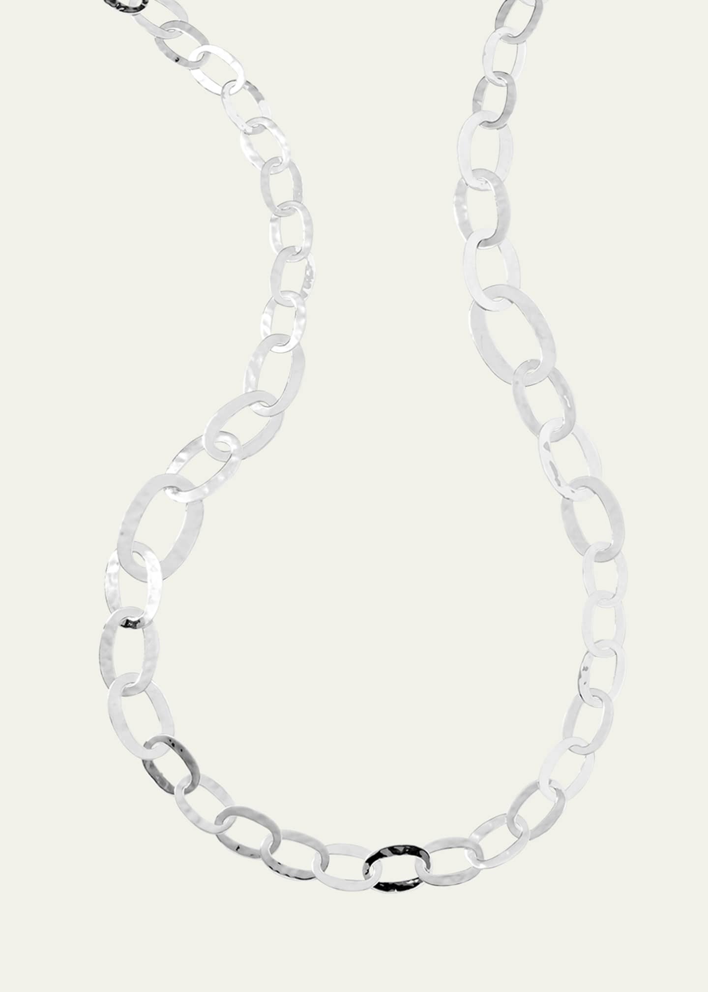 Ippolita Roma Links Long Chain Necklace in Sterling Silver Image 1 of 2