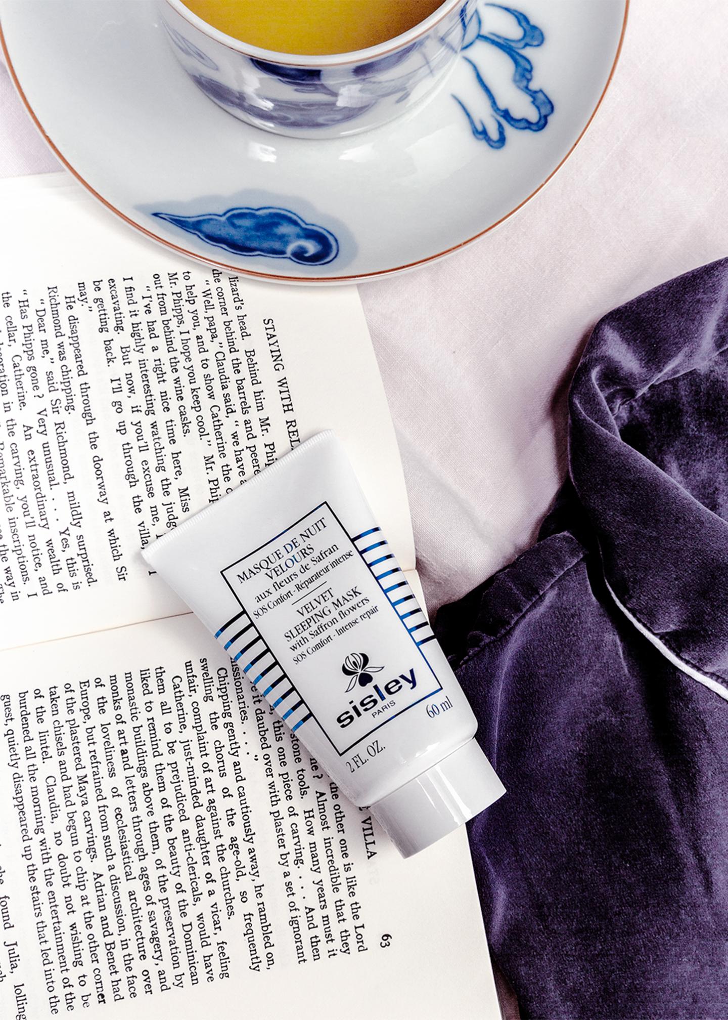 Sisley Paris Velvet Sleeping Mask with Saffron Flowers, 2 oz