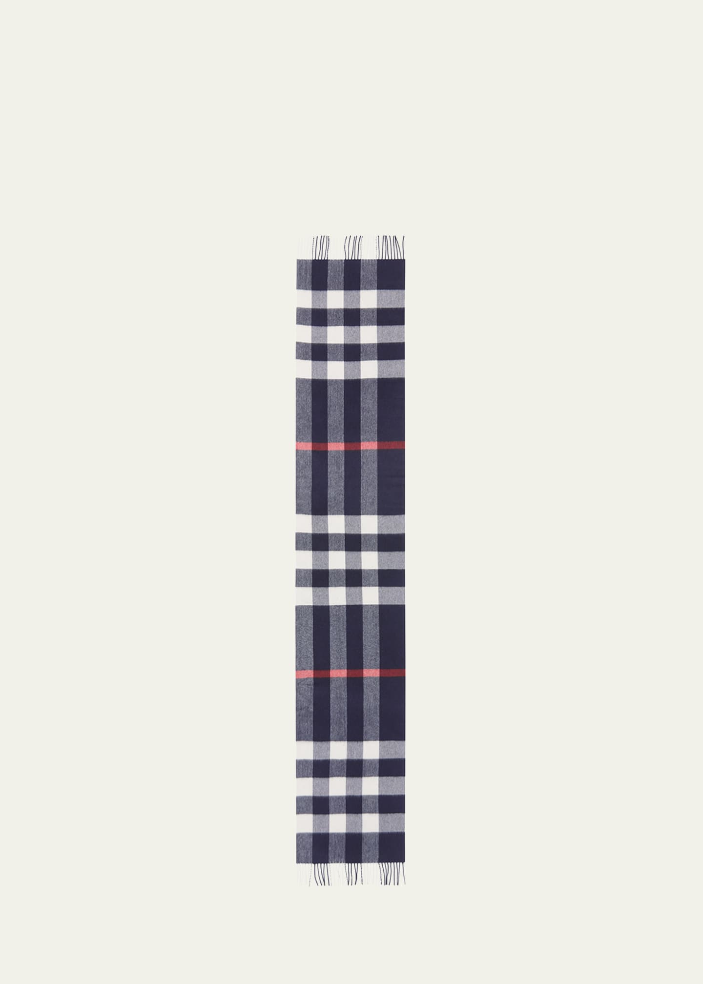 Burberry Men's Giant Check Cashmere Scarf Image 3 of 4