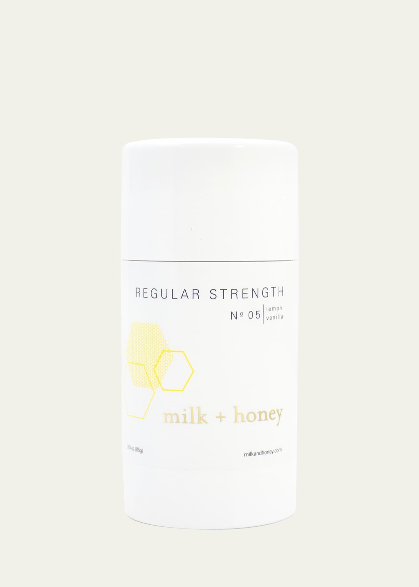 milk + honey Regular Strength Deodorant No.05 (Lemon, Vanilla), 2.6 oz