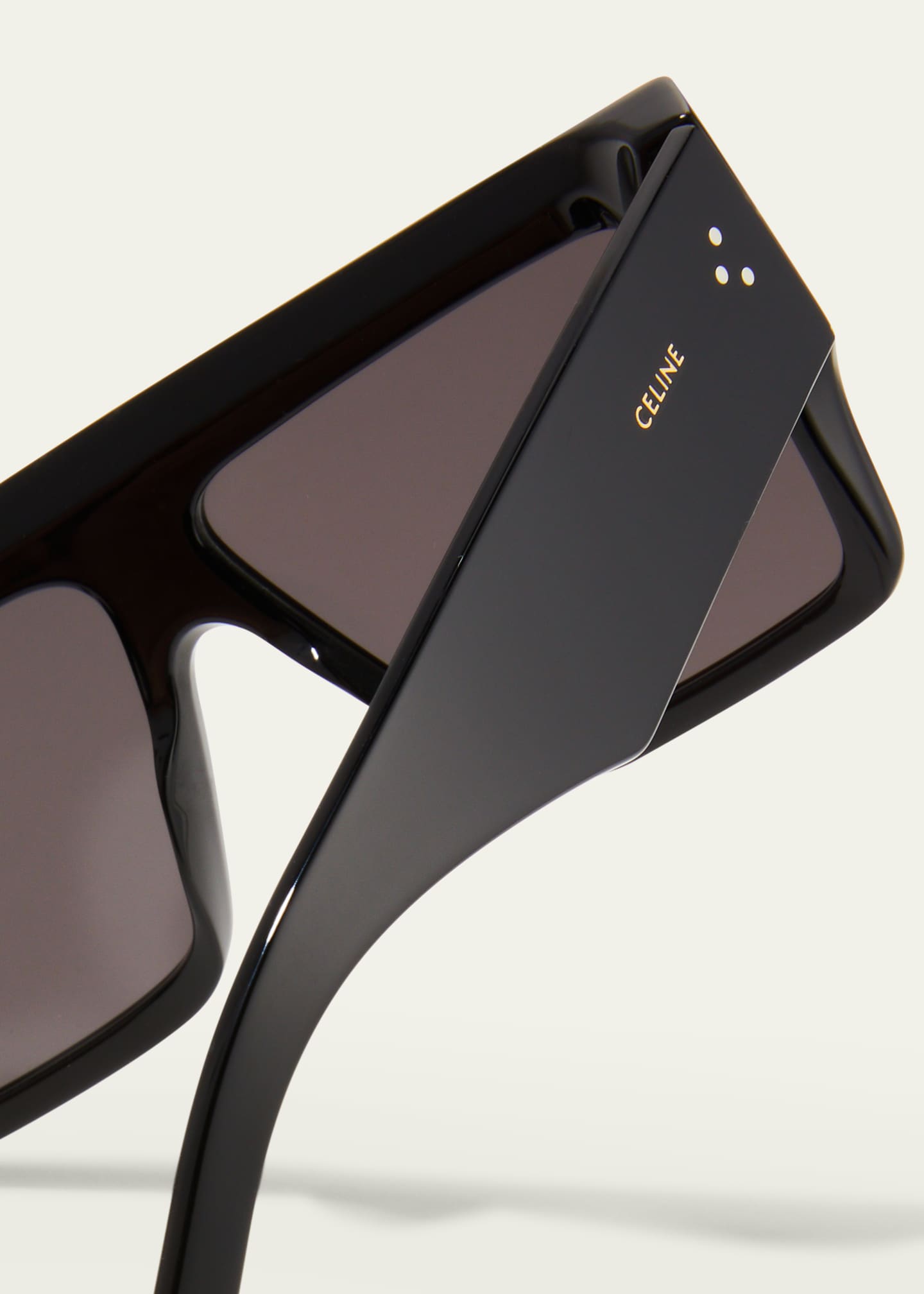 Celine Chunky Rectangle Acetate Sunglasses Bergdorf Goodman