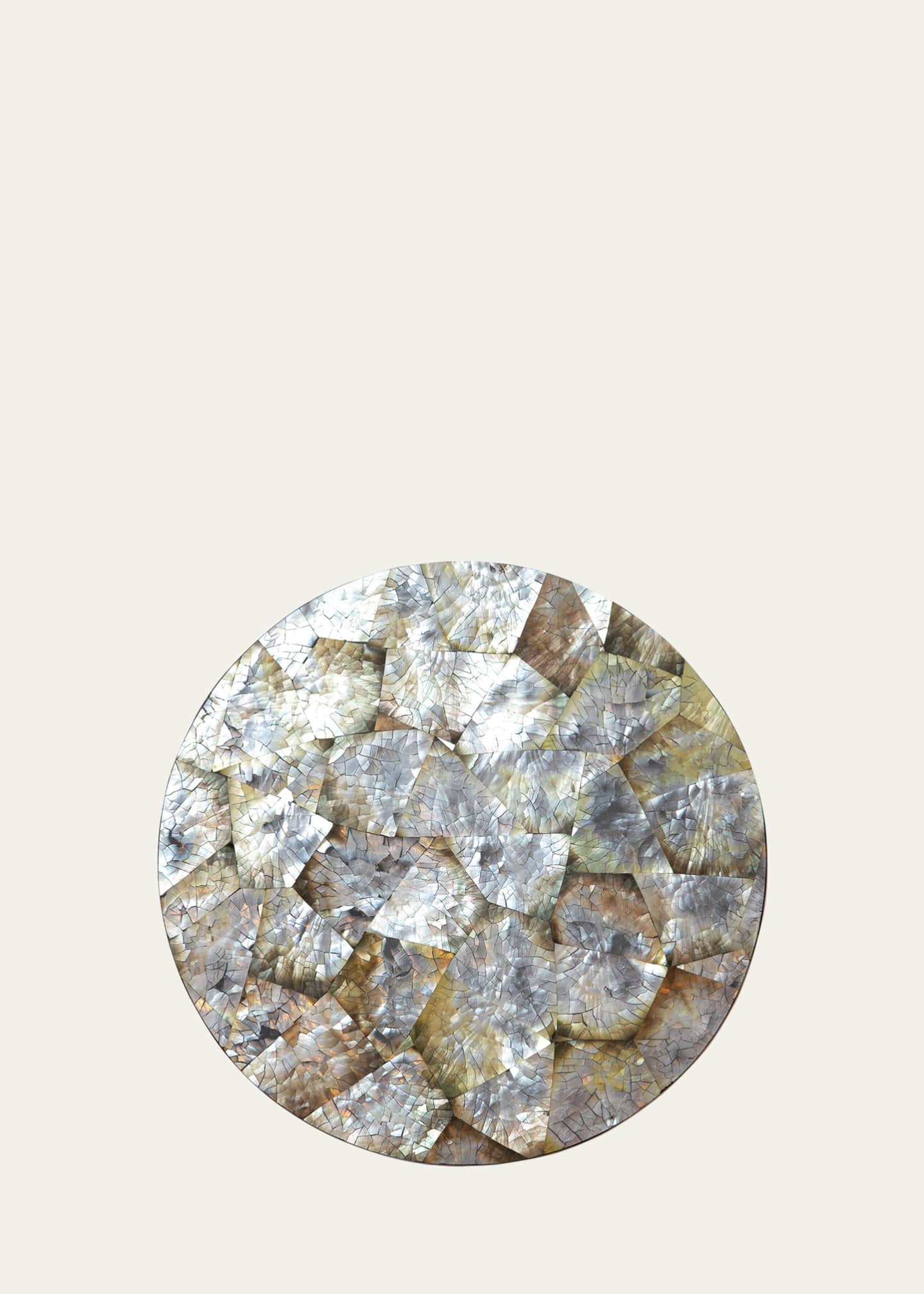 Von Gern Home Round Shell Placemat