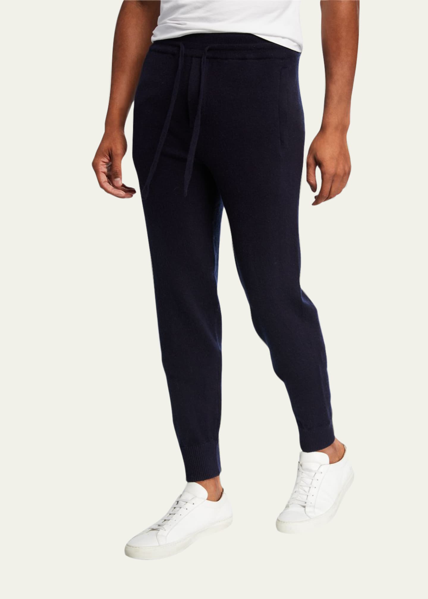 Vince Men's Solid Wool-Cashmere Jogger Pants - Bergdorf Goodman