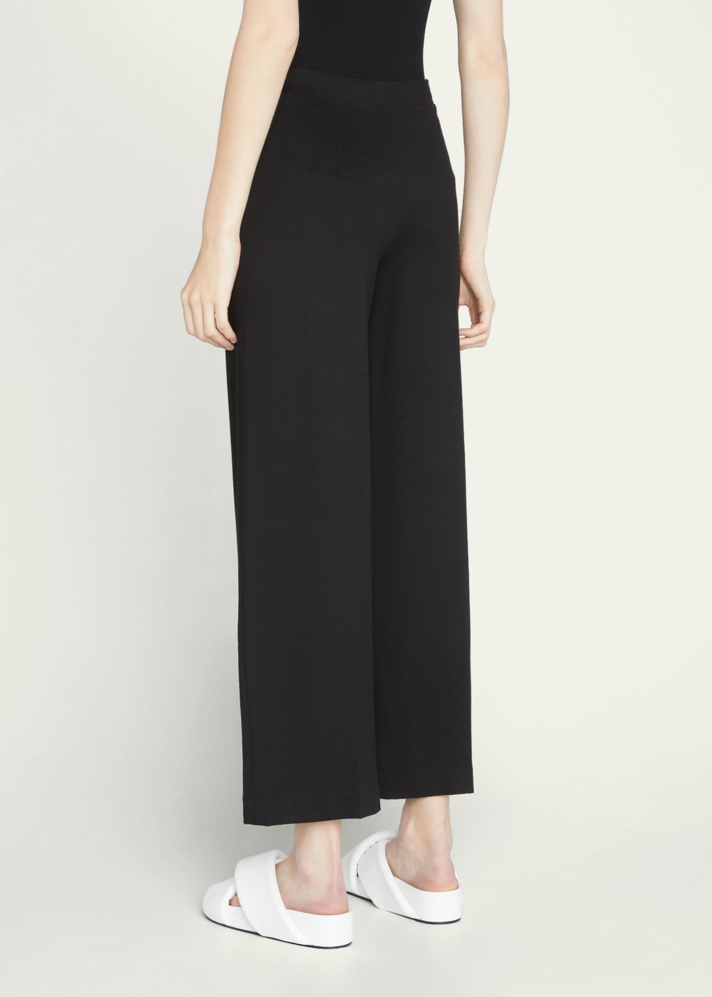 Rosetta Getty Cropped Flare Trousers Image 3 of 5