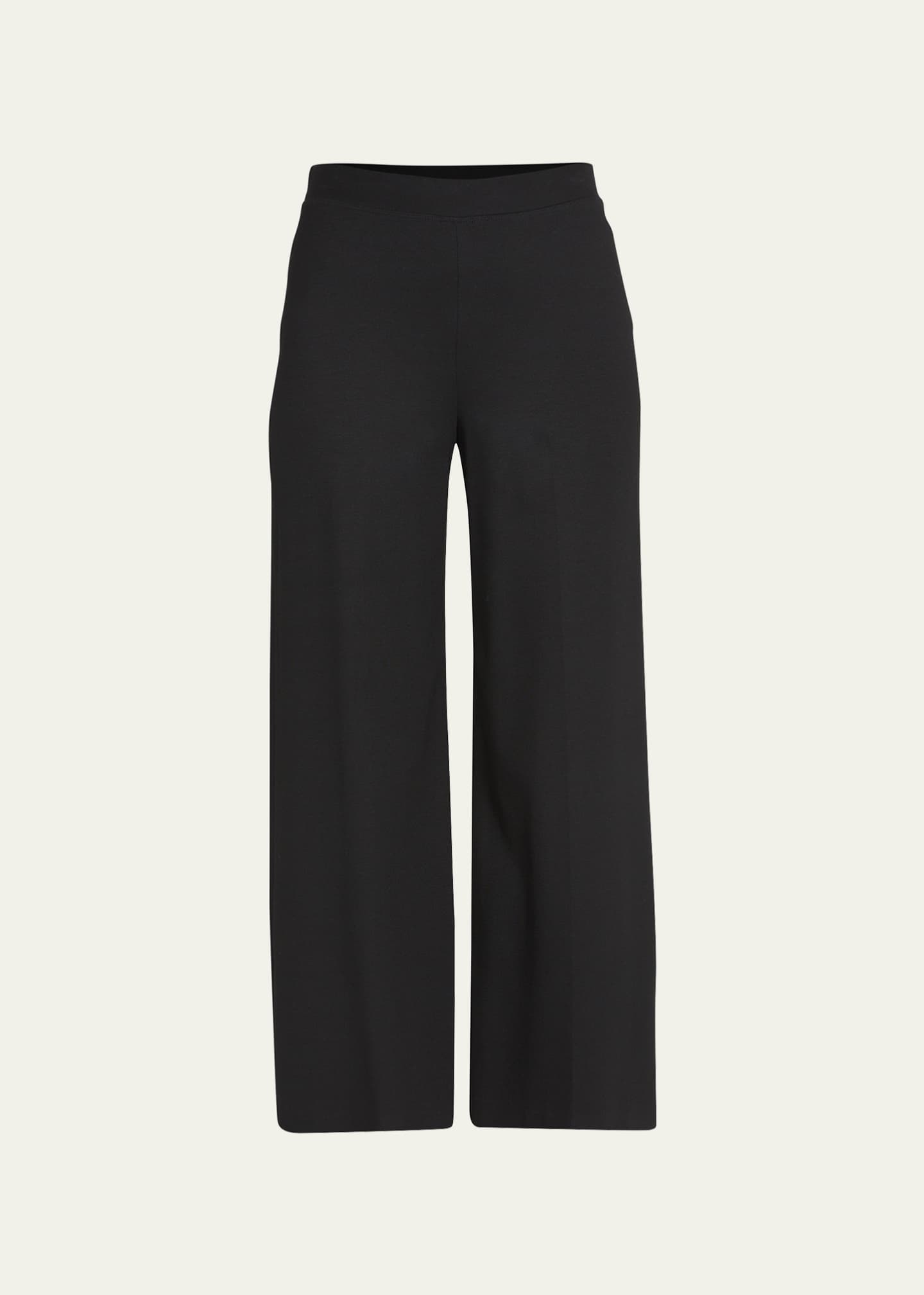 Rosetta Getty Cropped Flare Trousers Image 1 of 5