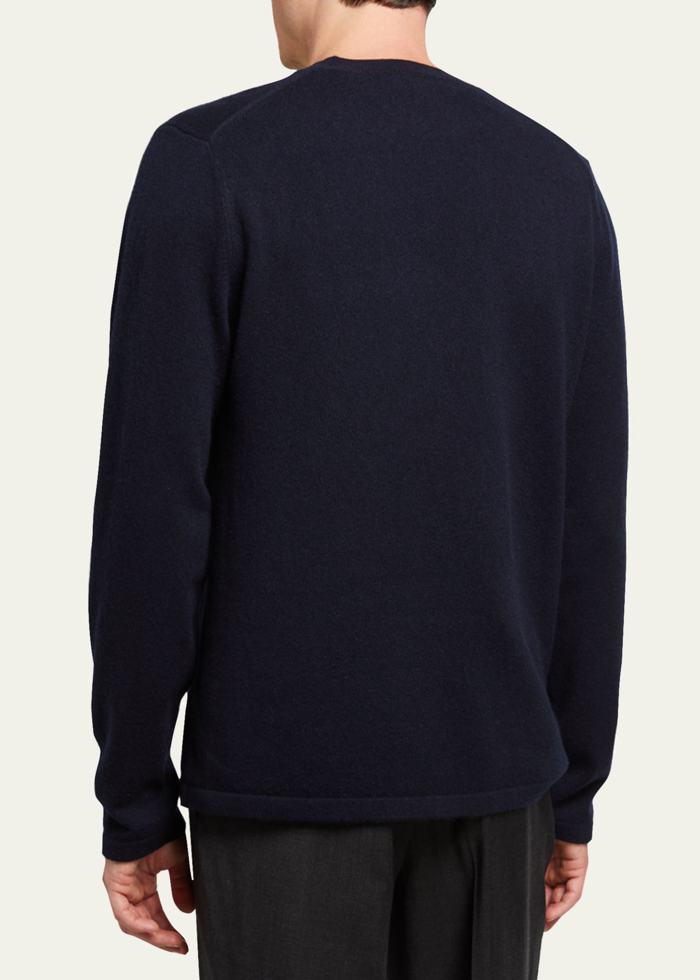 Vince Men's Cashmere Crewneck Sweater Image 4 of 5